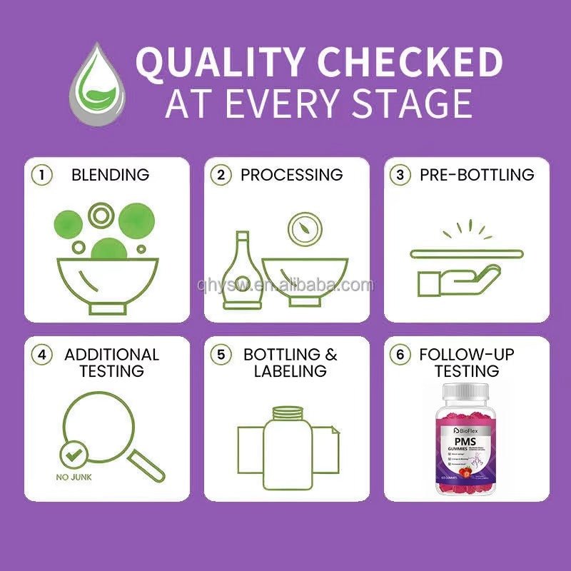 PMS Support 60 Gummies – Herbal Balance for Women