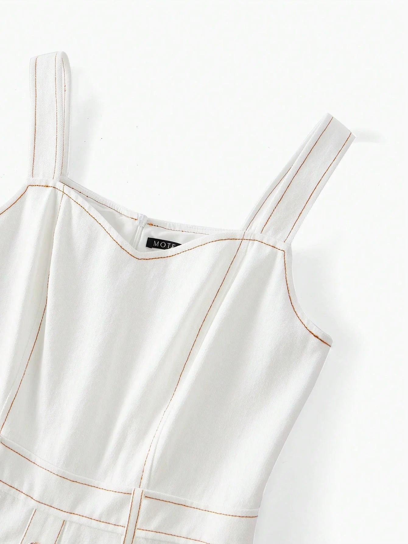 PREMIUM 100 COTTON GOLD BUTTON WAIST TIE MIDI DRESS