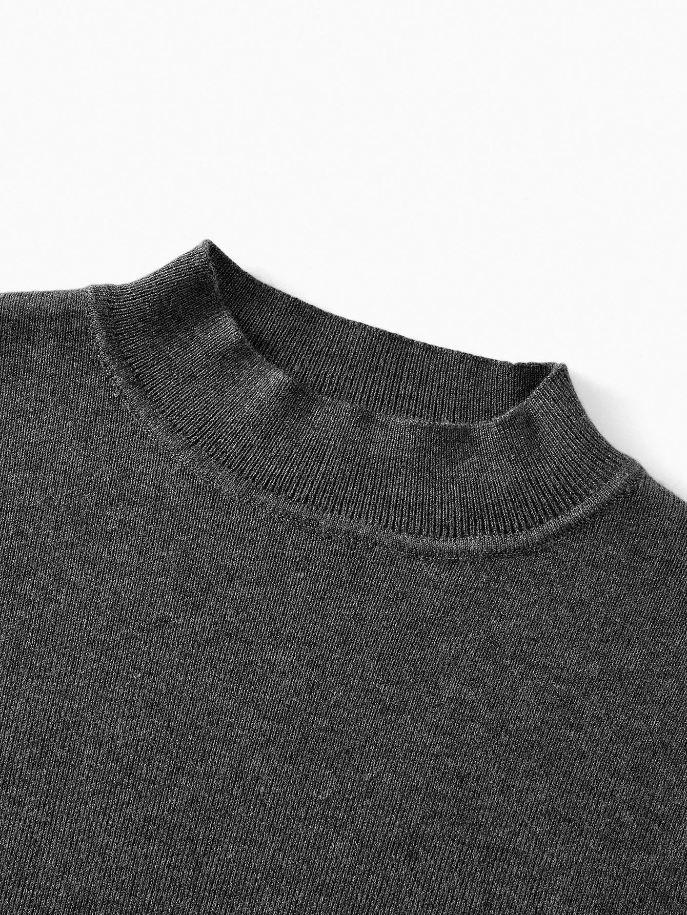 PREMIUM 2PCS ELEGANT KNIT SET FITTED SWEATER WITH FAUX PEARL CUFF DECOR WIDE LEG KNIT PANTS