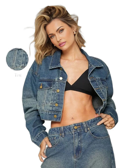 Premium 91 Cotton Denim Tinted Trucker Jacket