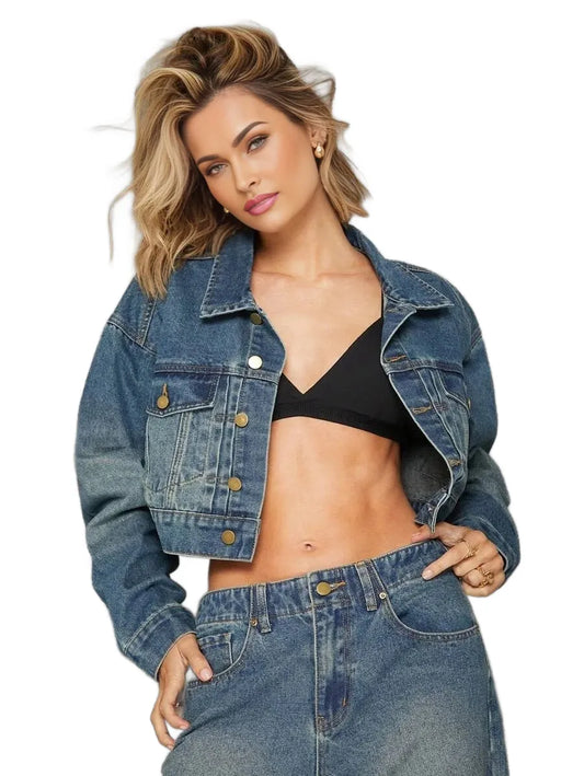 Premium 91 Cotton Denim Tinted Trucker Jacket