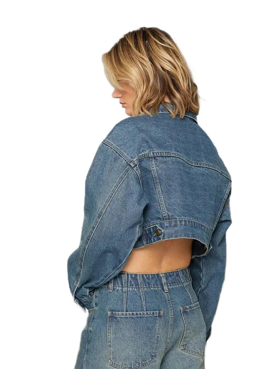Premium 91 Cotton Denim Tinted Trucker Jacket