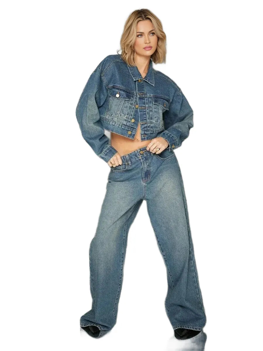 Premium 91 Cotton Denim Tinted Trucker Jacket