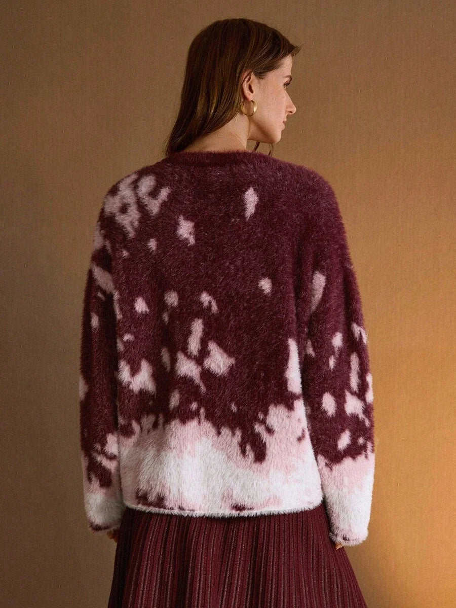 PREMIUM ALL OVER PRINT BUTTON UP CARDIGAN