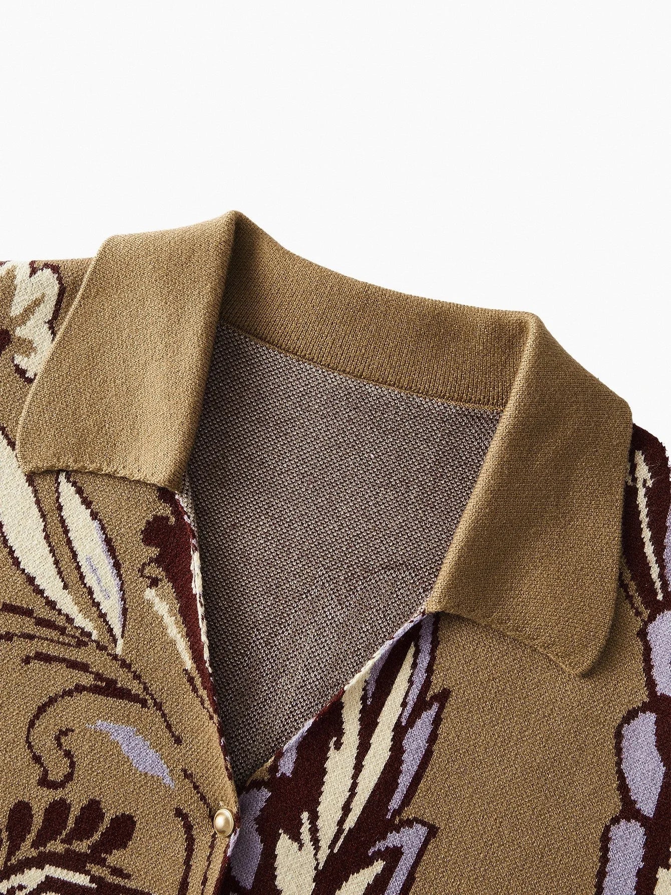 PREMIUM ALL OVER PRINT BUTTON UP TOP amp SLIM FIT SKIRT SWEATER COORD