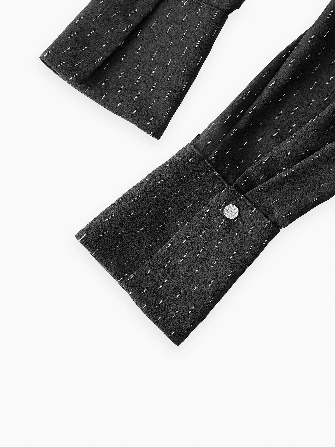 PREMIUM ALLOVER PRINT PLEATED BELTED DRESS