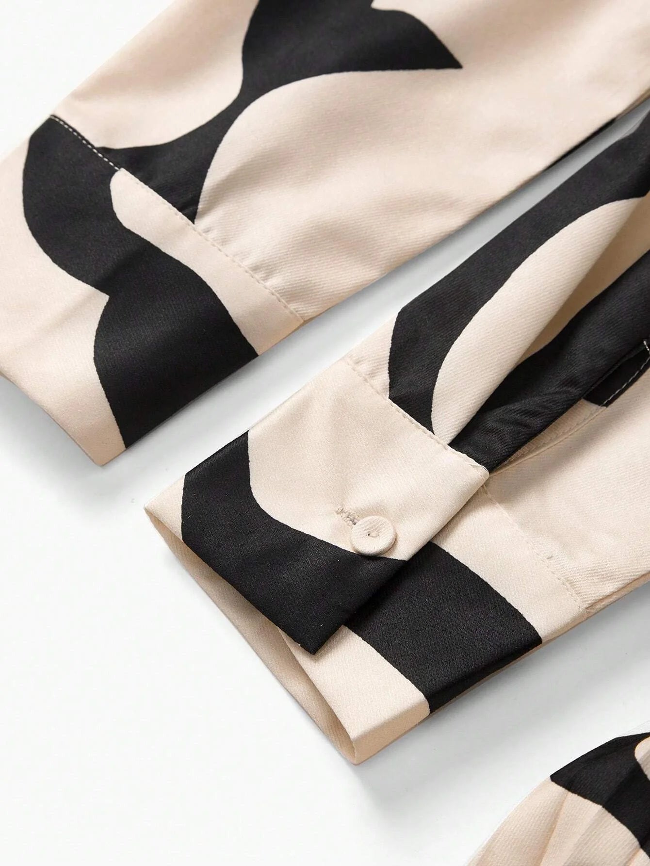 PREMIUM ALLOVER PRINT TIE NECK PUFF SLEEVE PLEATED HEM LONG DRESS WITHOUT BELT WOMEN OUTFIT