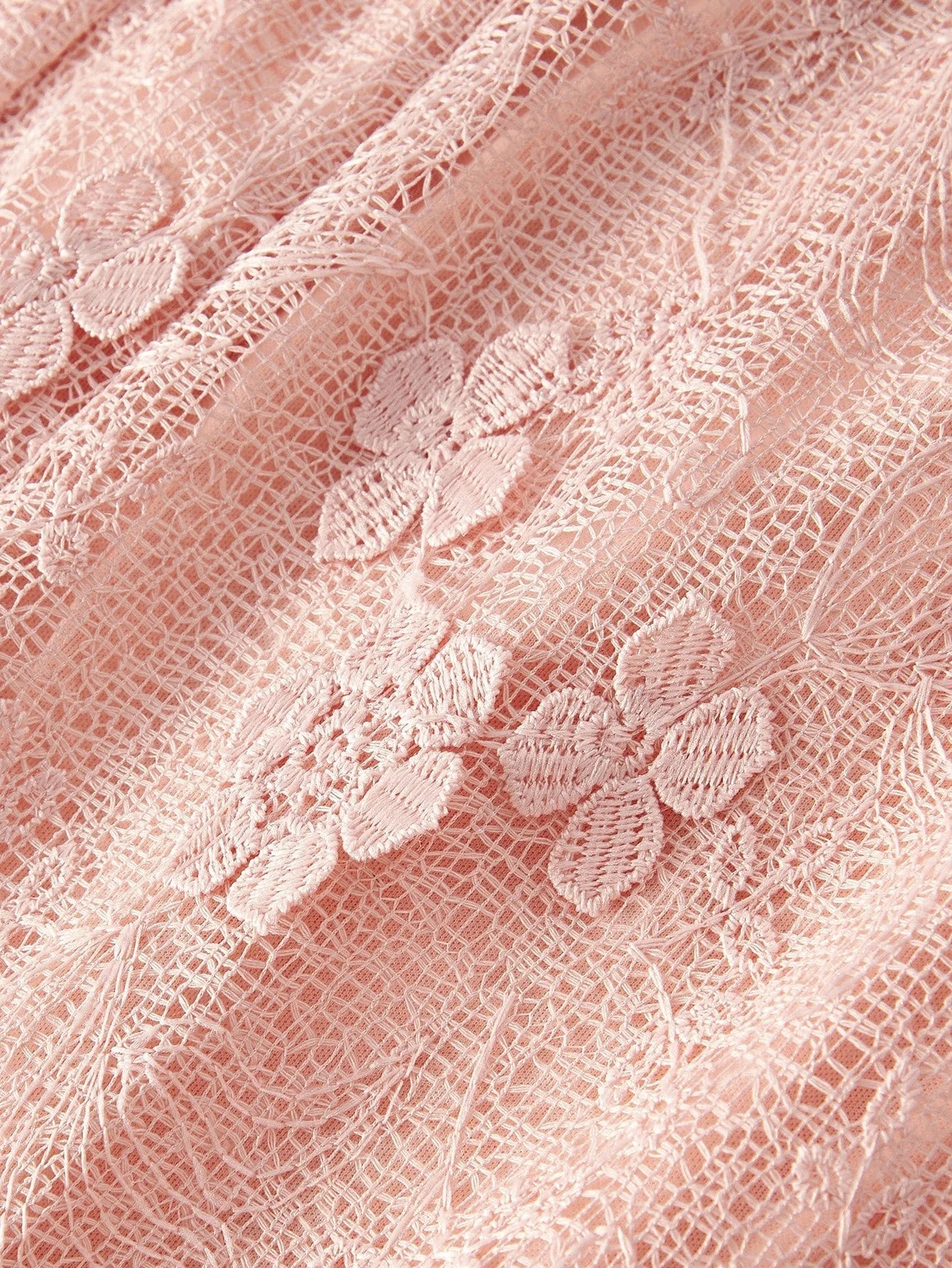 PREMIUM APPLIQUES ZIPPER DRESS