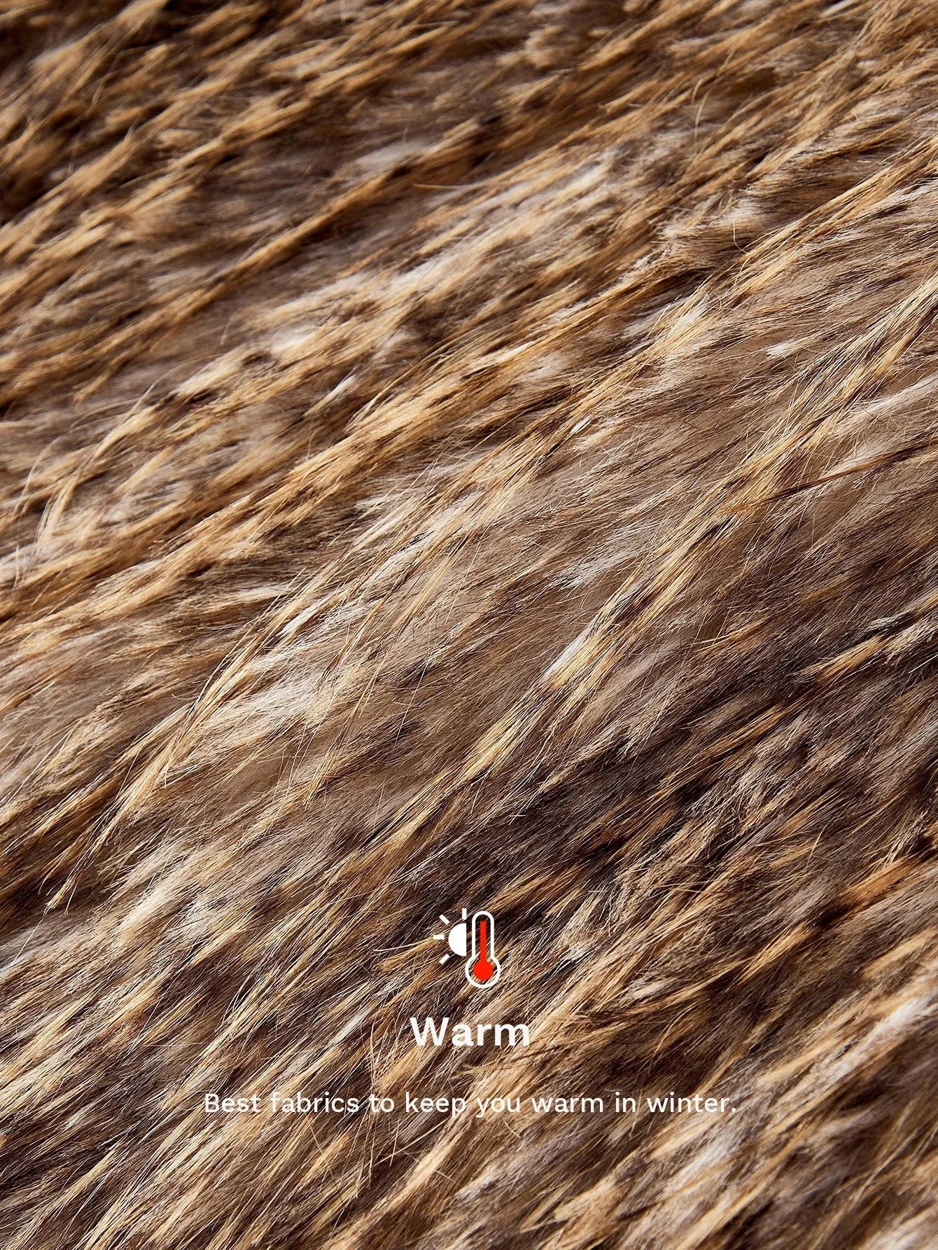 PREMIUM ASYMMETRICAL HEM FAUX FUR COAT