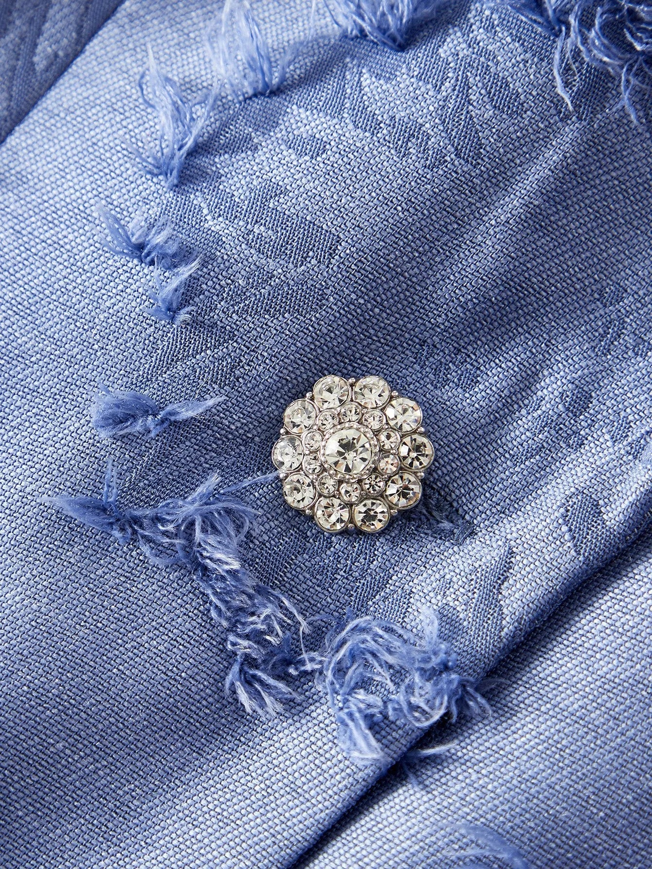 PREMIUM AUTUMNWINTER FASHION TEXTURED PEAK COLLAR BLAZER