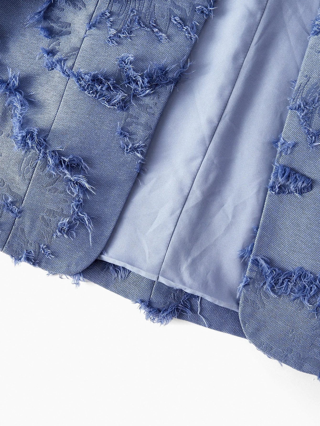 PREMIUM AUTUMNWINTER FASHION TEXTURED PEAK COLLAR BLAZER