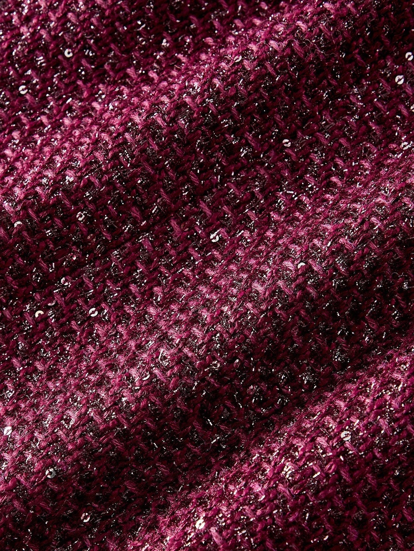 PREMIUM AUTUMNWINTER FRENCH STYLE CHIC TWEED LAPEL COLLAR LONG SLEEVE FITTED SHORT WOMENS BLAZER