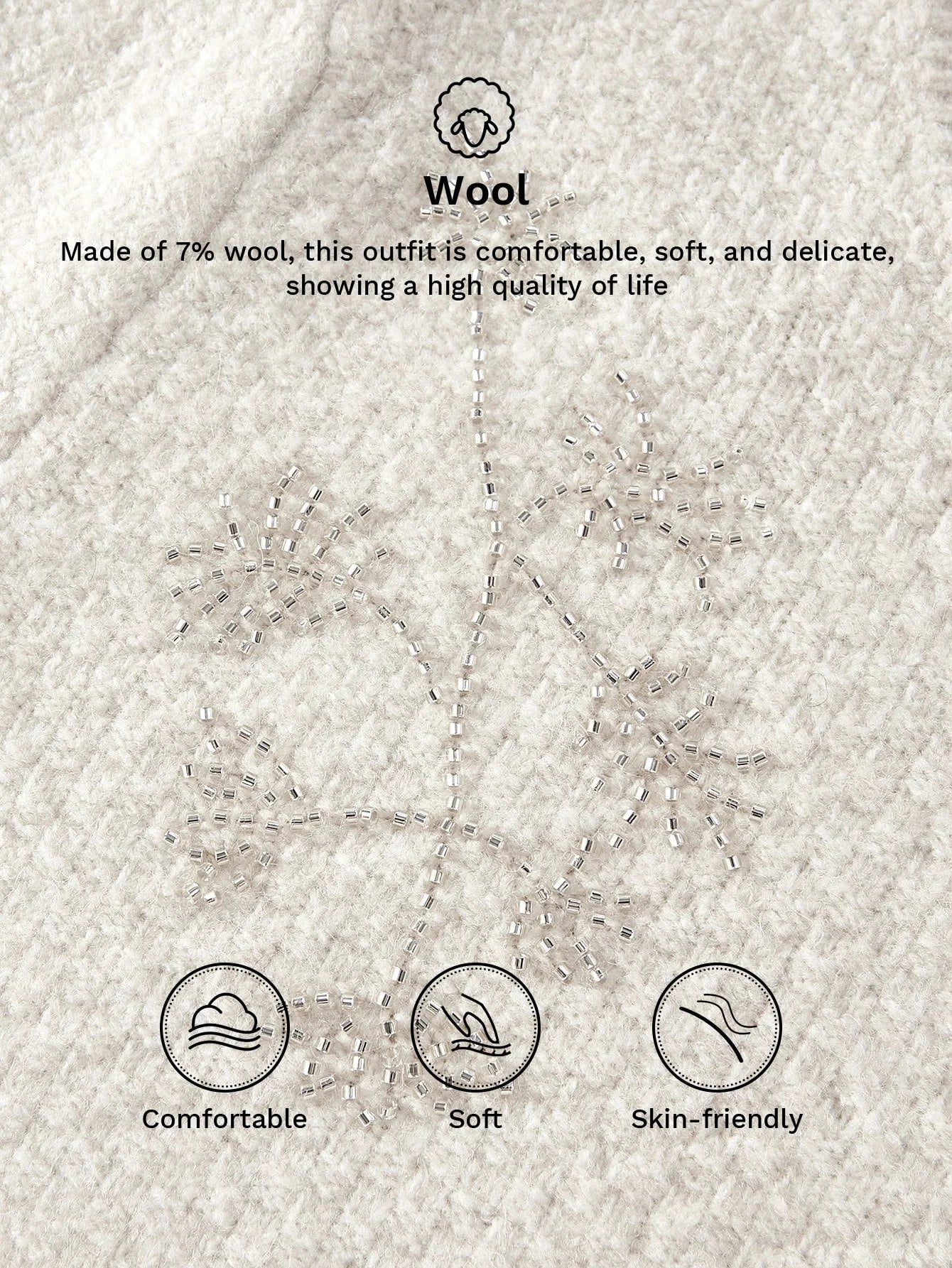 PREMIUM BEADED BUTTON UP CARDIGAN