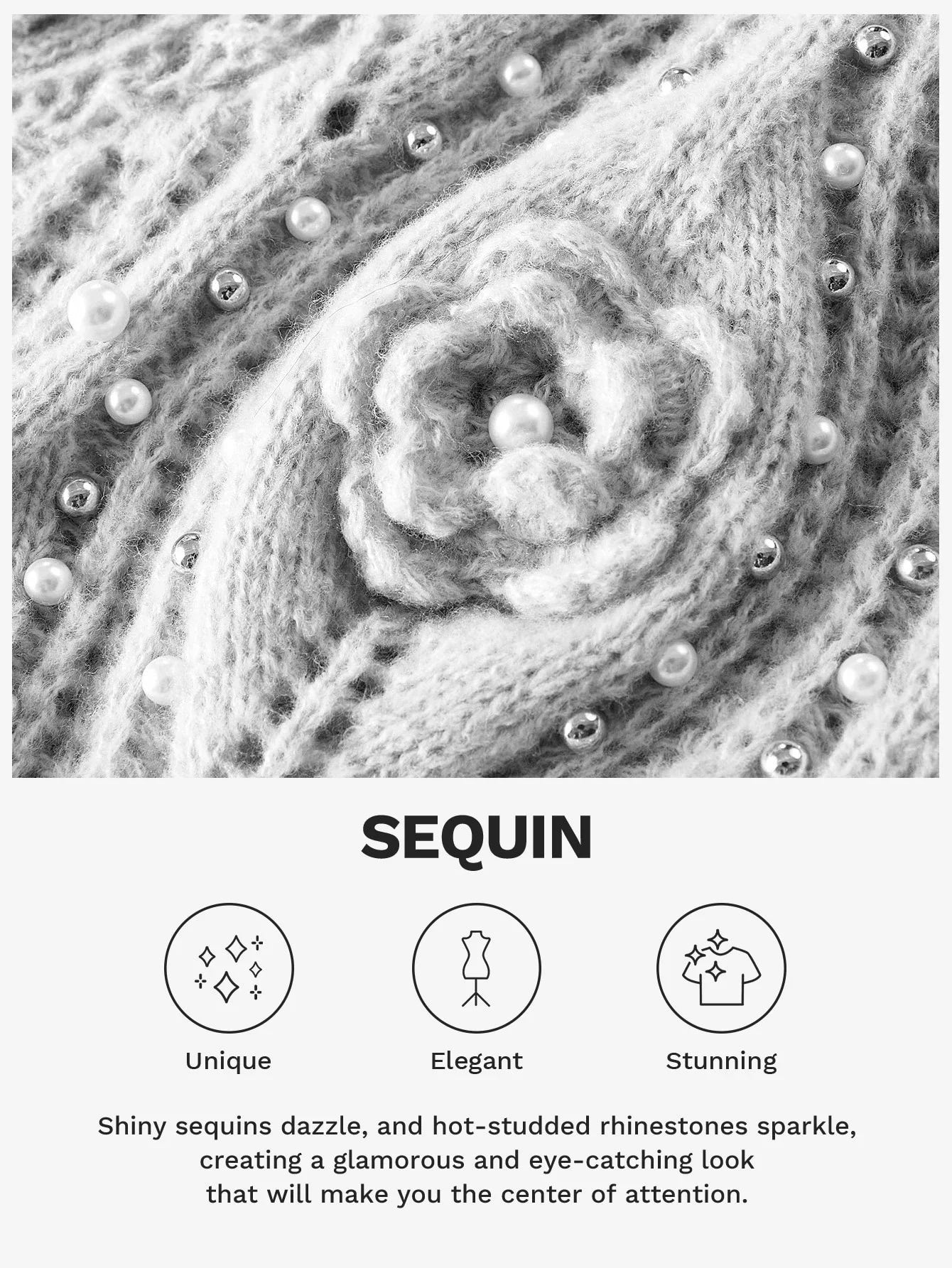 PREMIUM BEADED DETAIL BUTTON UP CARDIGAN