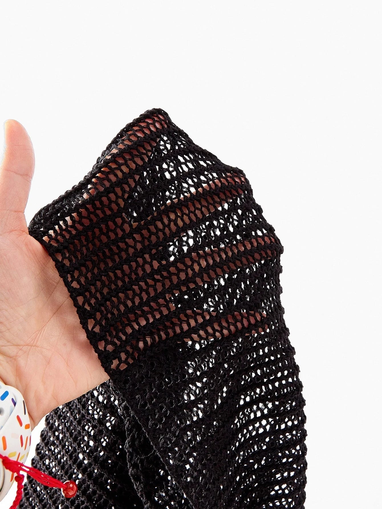 PREMIUM BELL SLEEVE SHEER BUTTON UP TOP amp SKIRT SWEATER SET