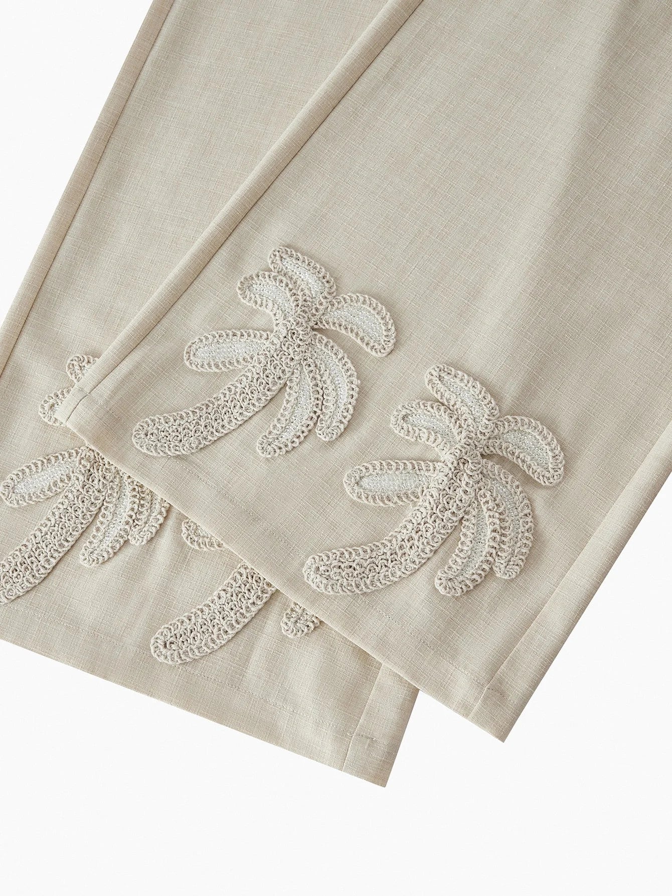 PREMIUM BELTED APPLIQUES JUMPSUIT