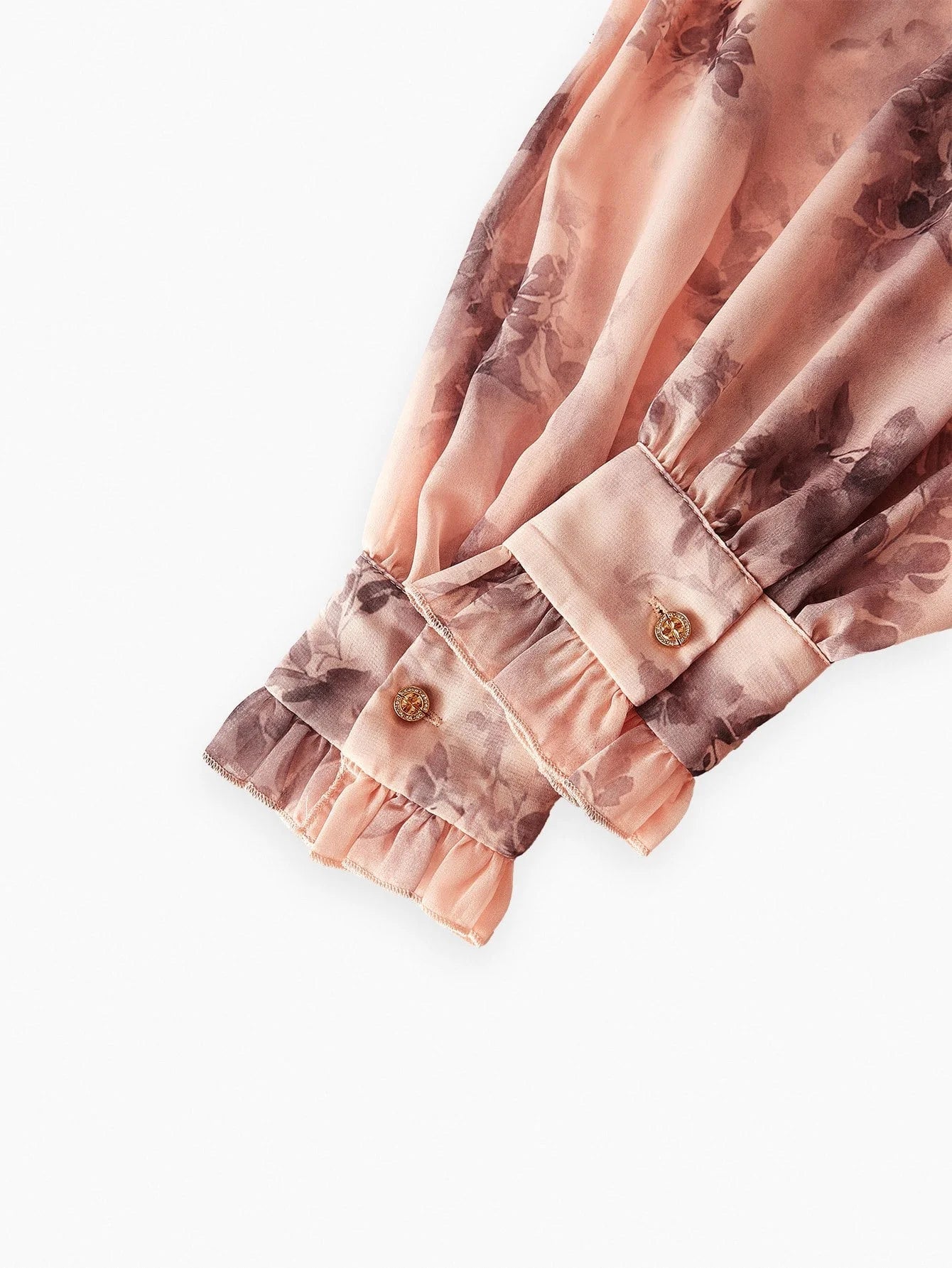 PREMIUM BELTED FLORAL PRINT DRESS