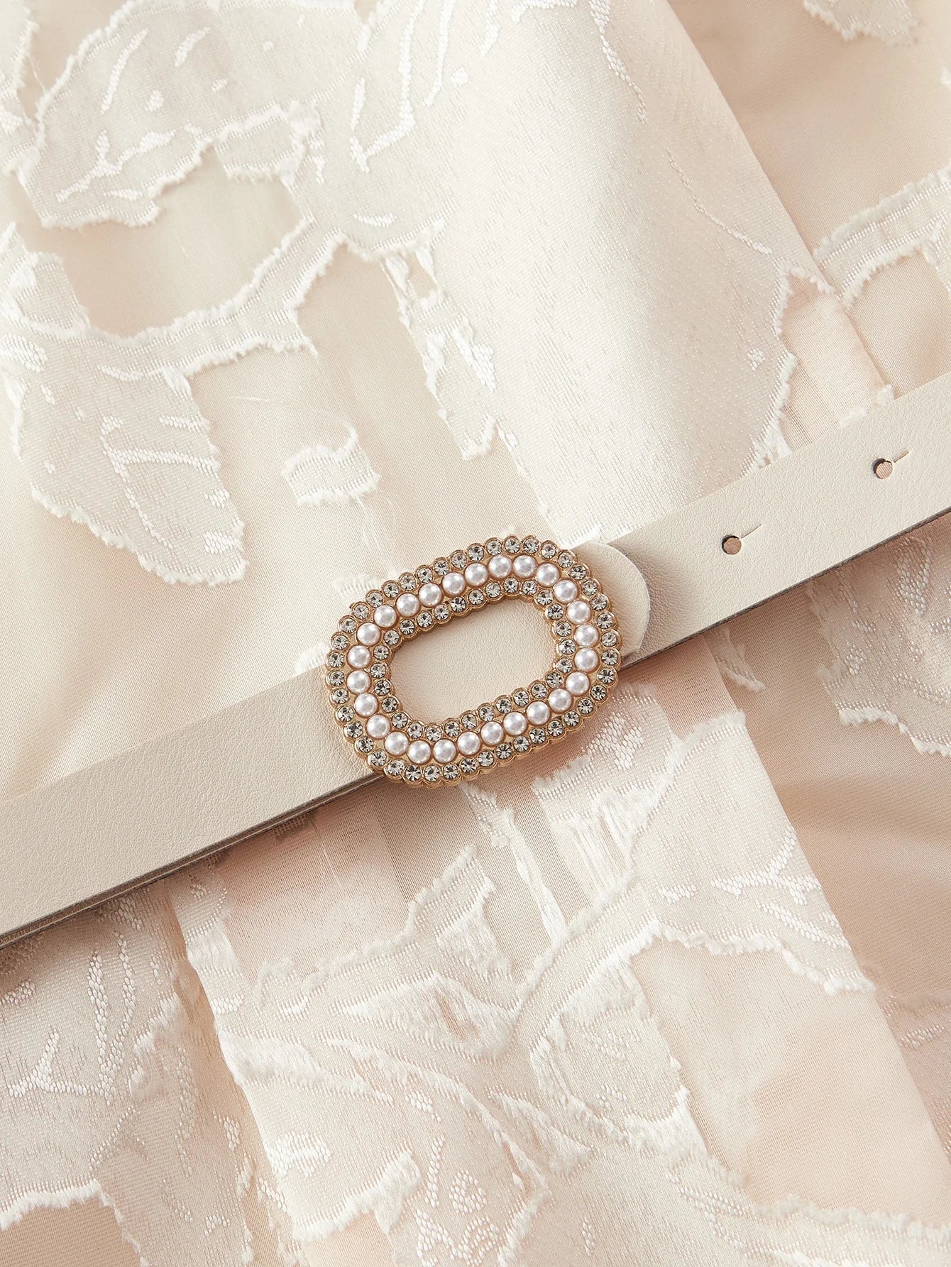 PREMIUM BELTED FLORAL PRINT DRESS