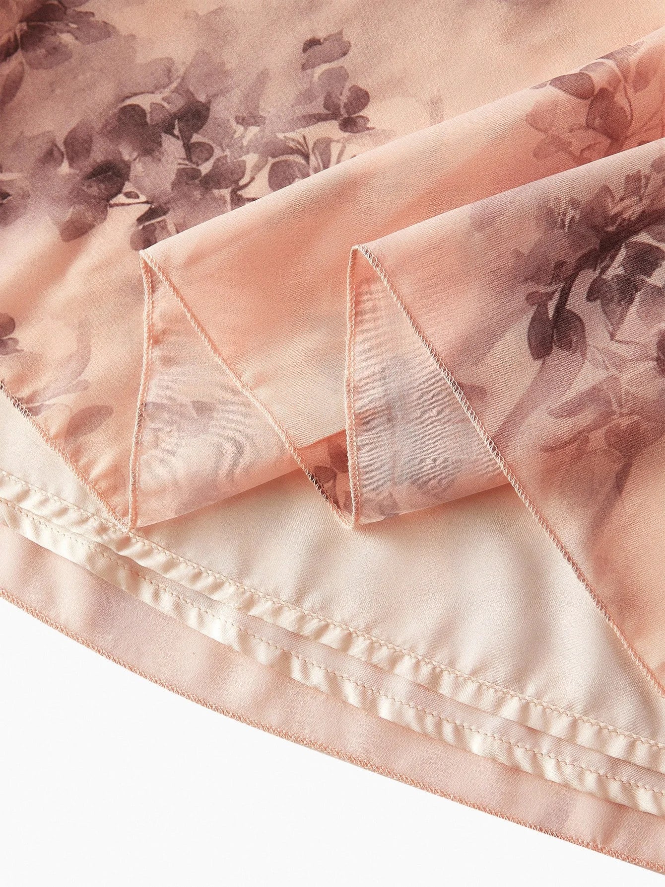 PREMIUM BELTED FLORAL PRINT DRESS