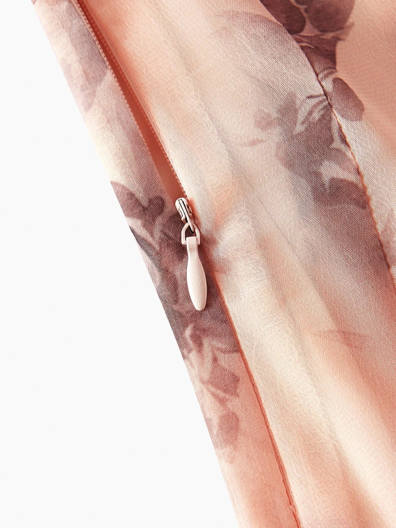 PREMIUM BELTED FLORAL PRINT DRESS