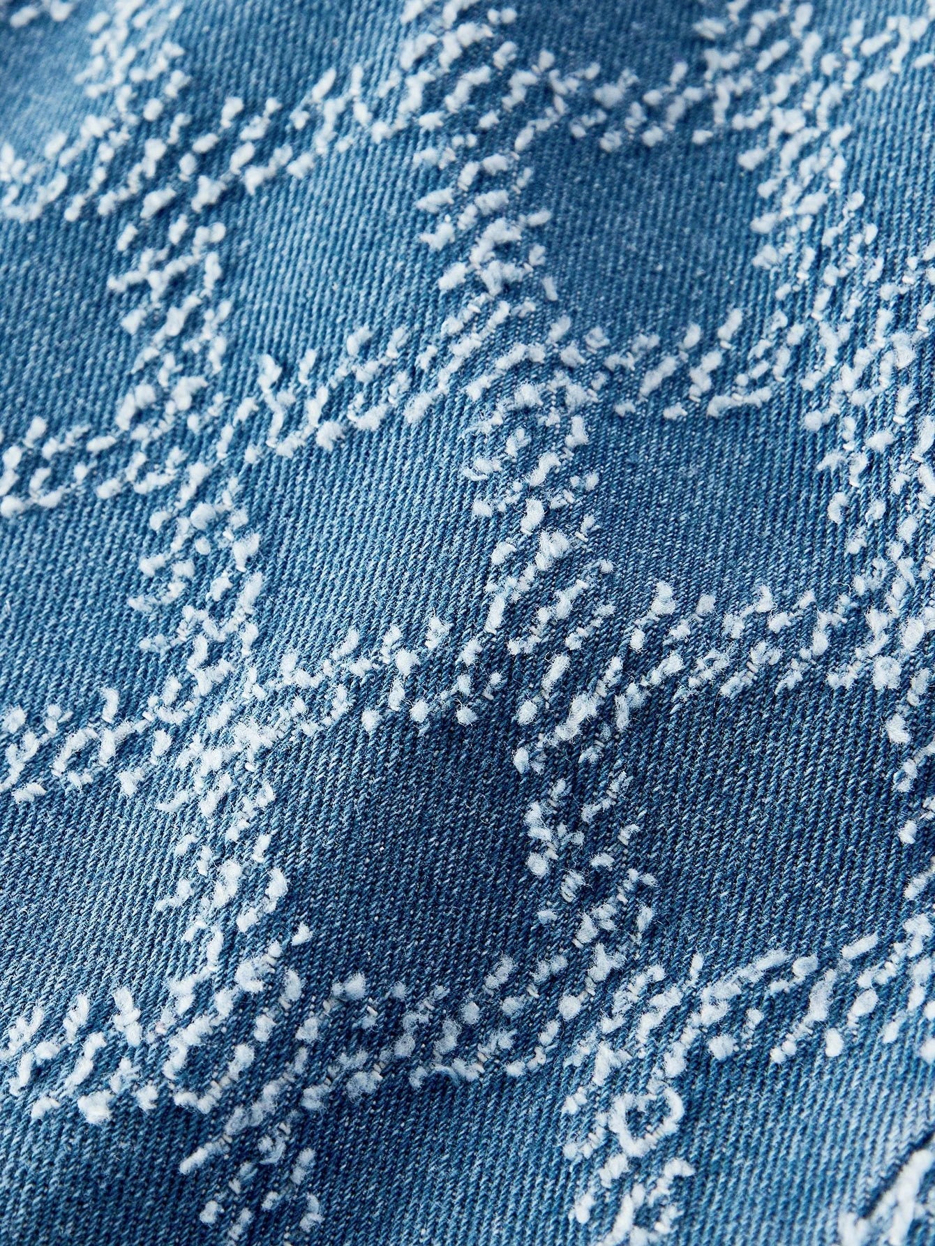 PREMIUM BELTED PLEATED DENIM DRESS