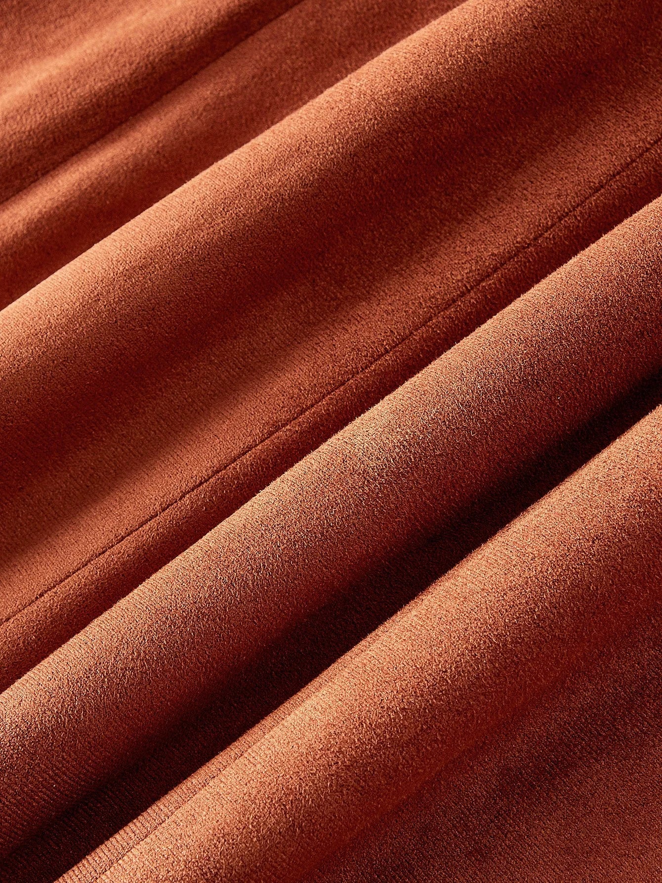 PREMIUM BELTED POCKET FAUX FUR COAT