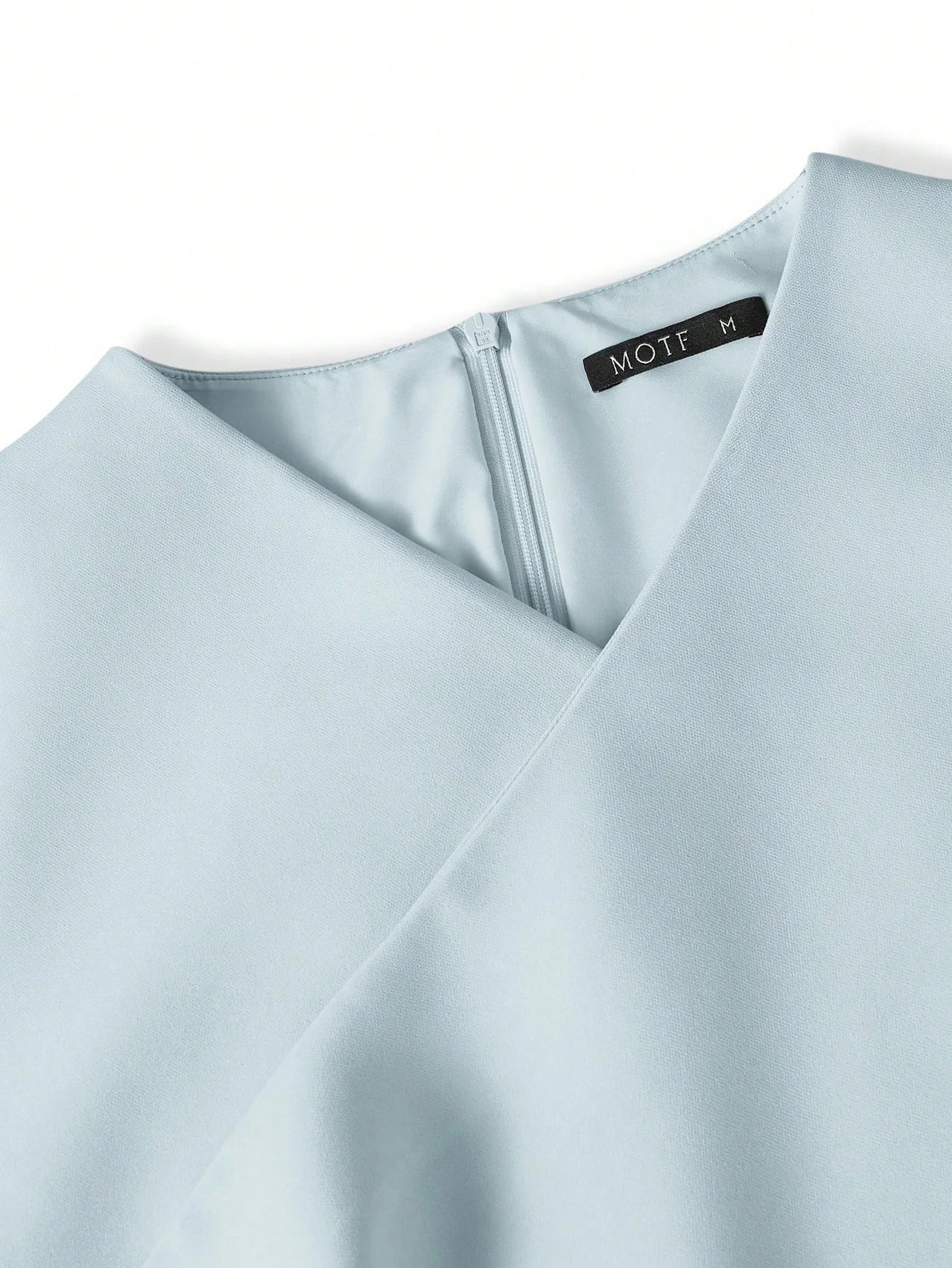 PREMIUM BELTED ZIPPER DRESS