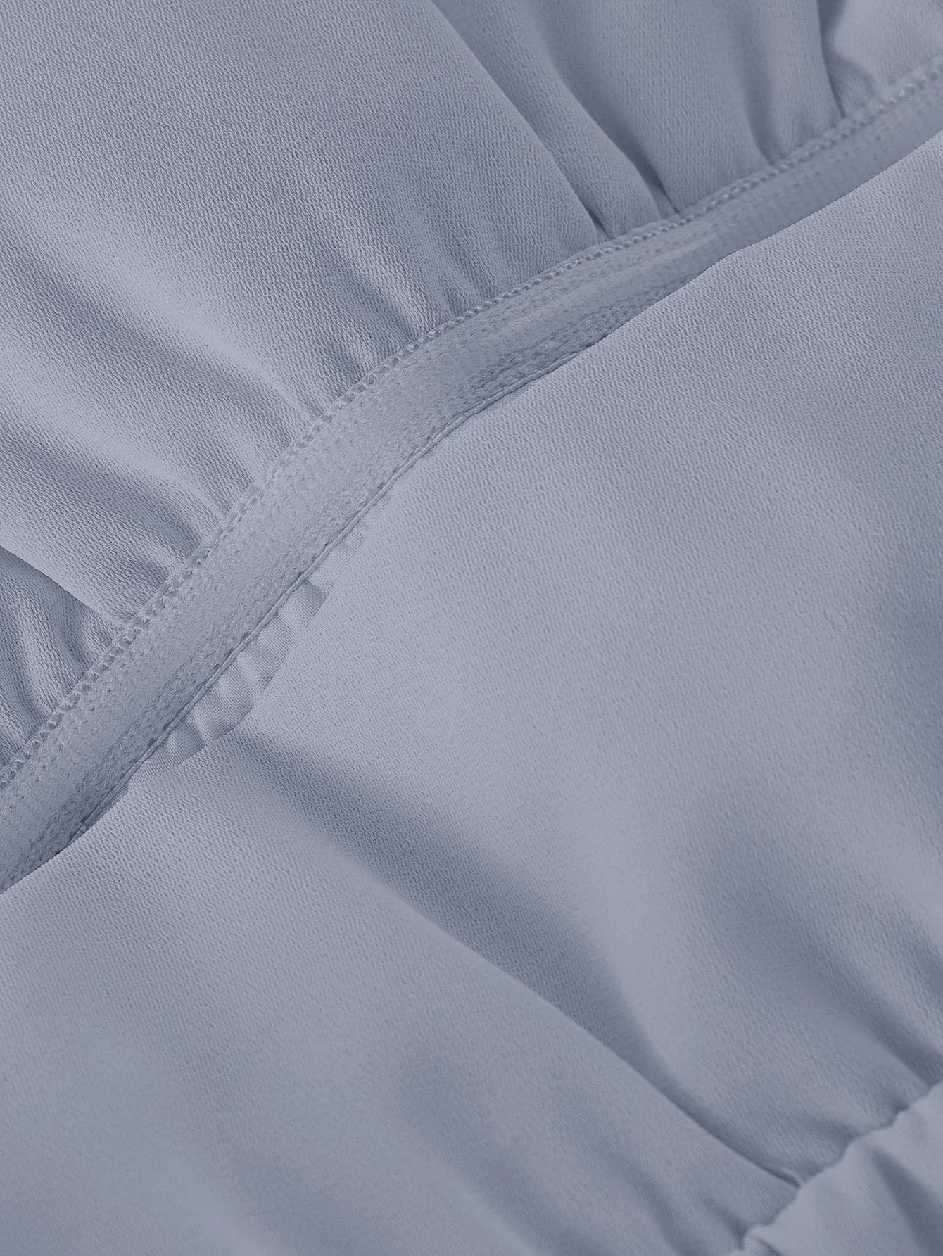 PREMIUM BIAS CUT RUFFLE TRIM DRESS