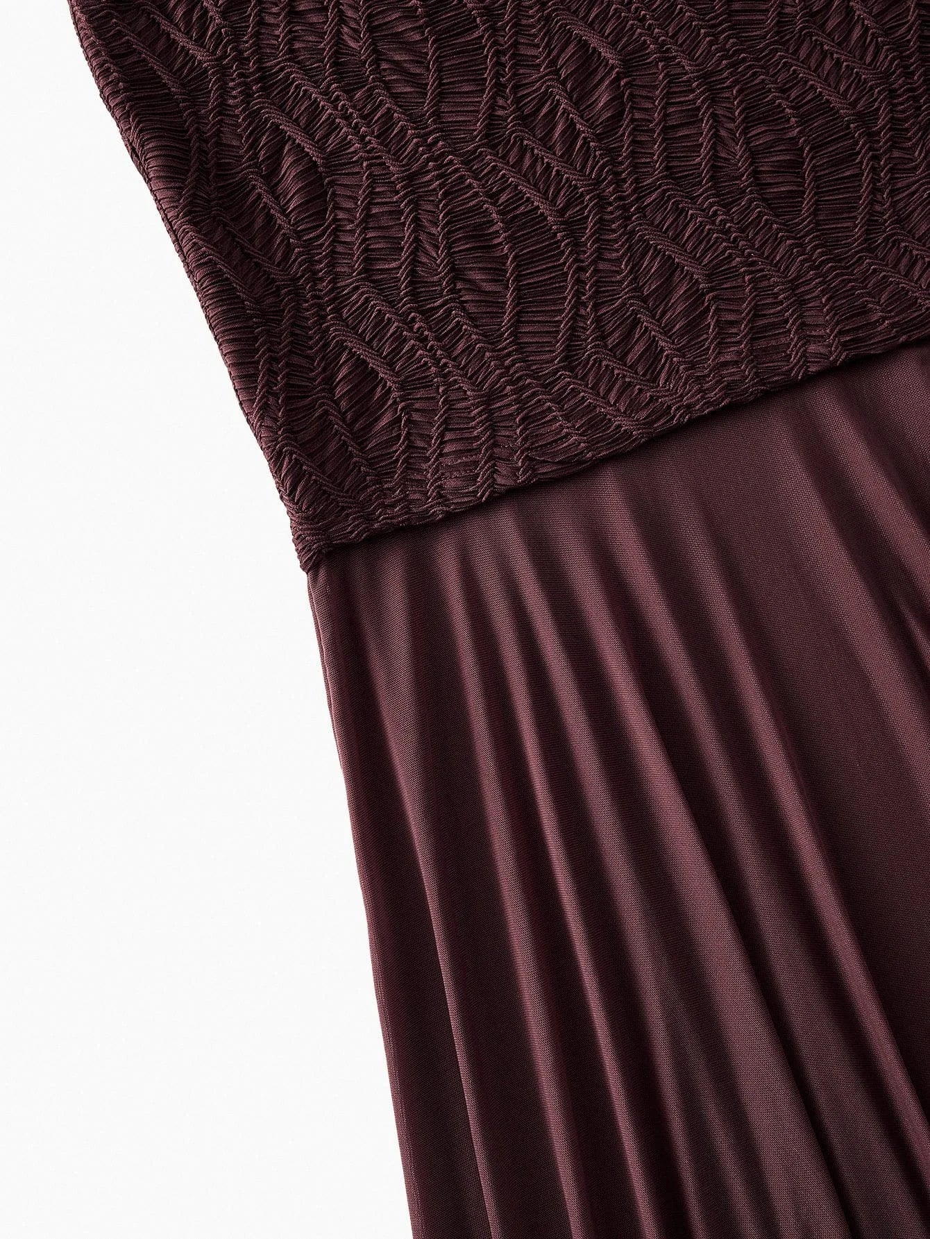 PREMIUM BIAS CUT TEXTURED PATTERN DRESS