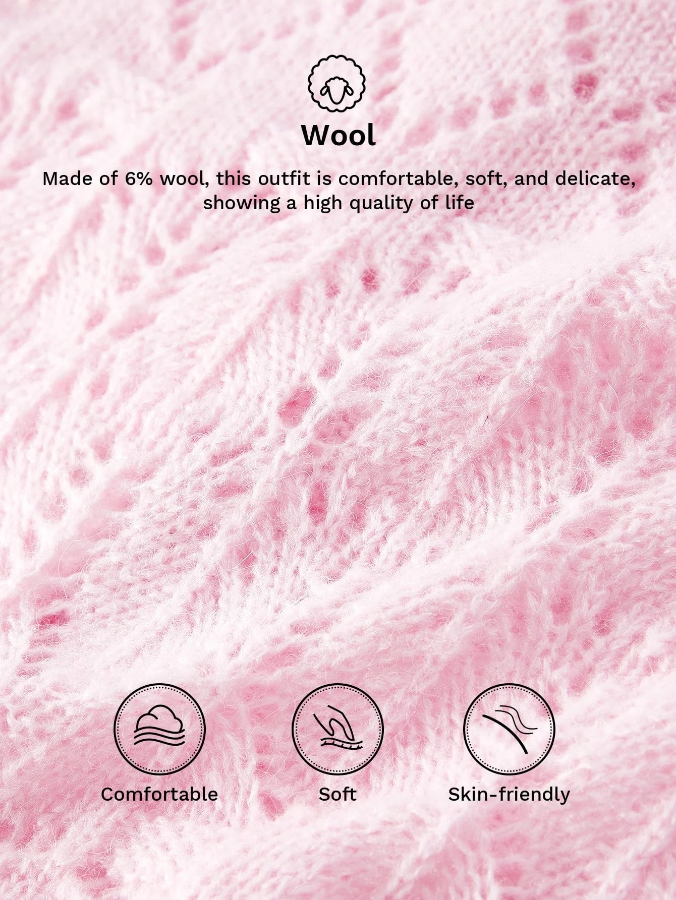 PREMIUM BOW DETAIL HOLLOW OUT CARDIGAN