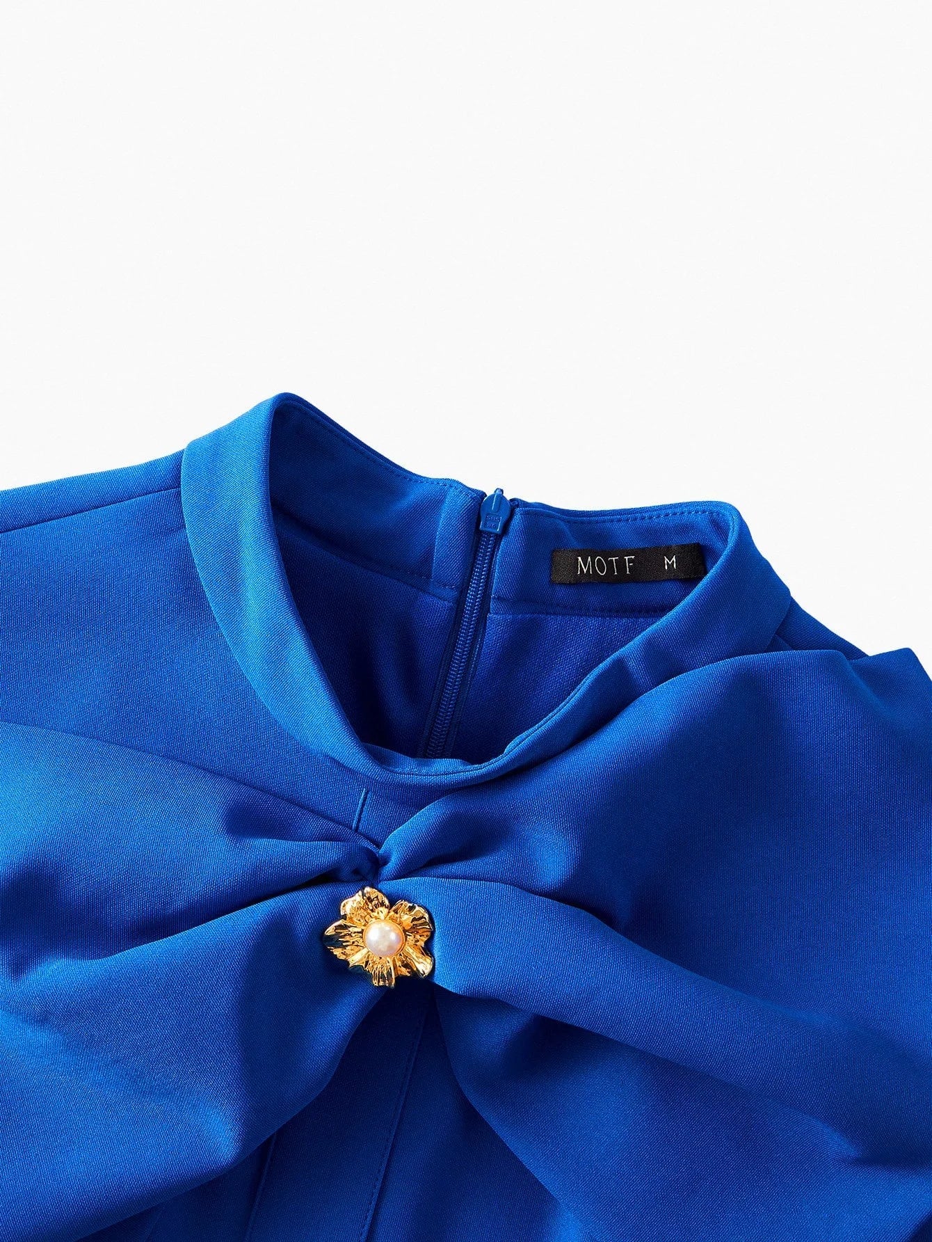 PREMIUM BOW DETAIL SLIM FIT DRESS