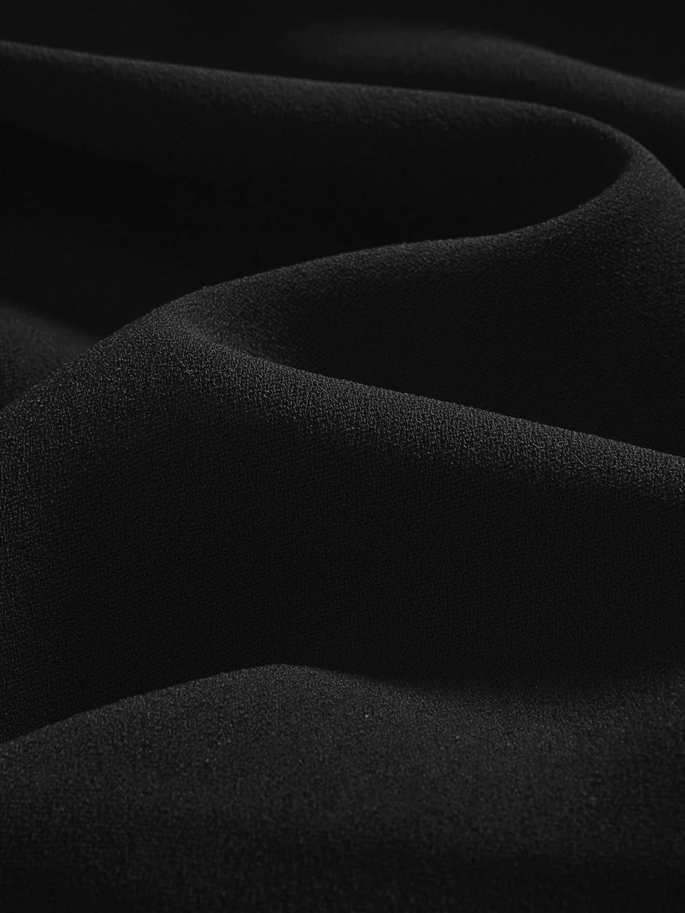 PREMIUM BUTTON DECOR FOLD PLEATED A LINE DRESS