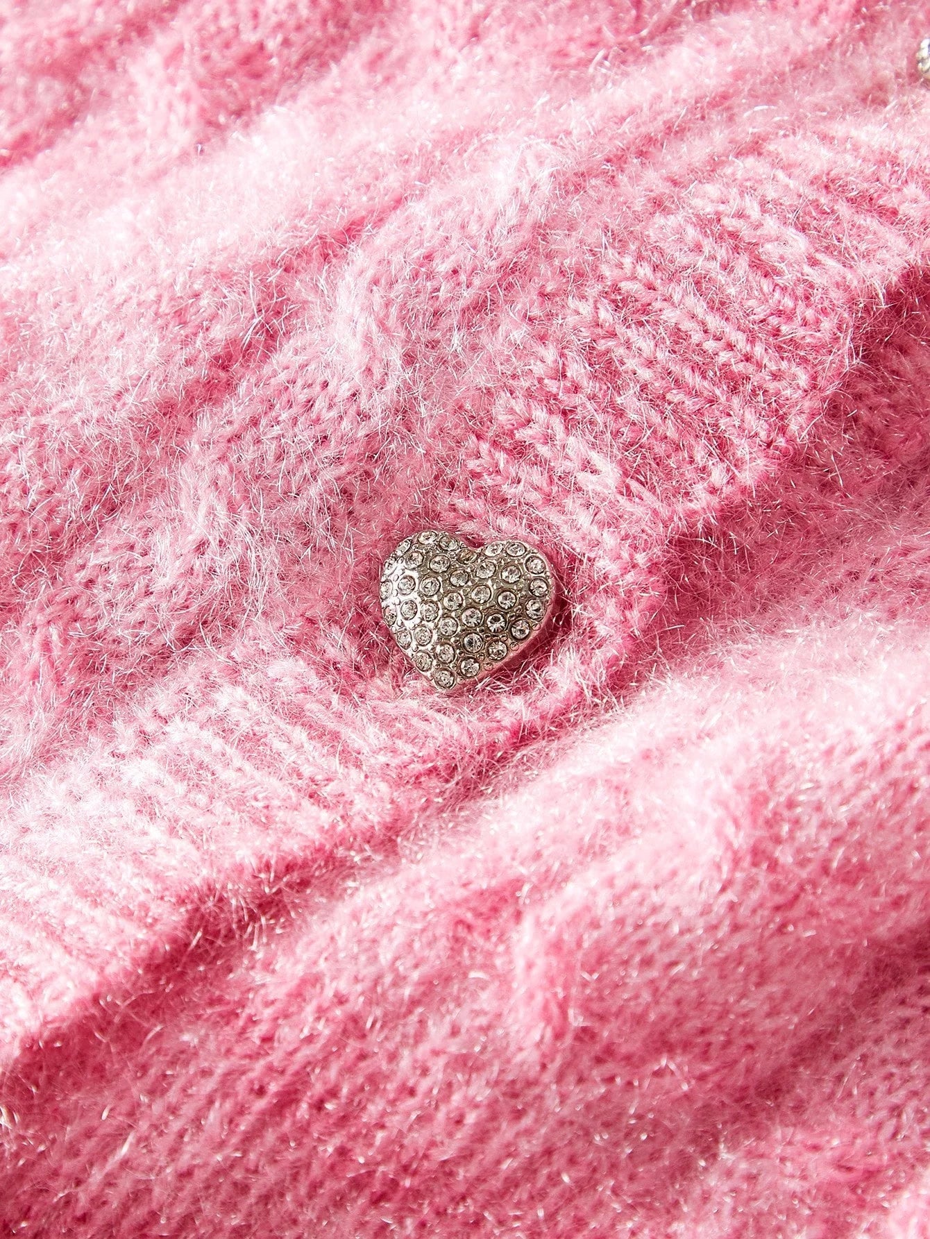 PREMIUM BUTTON UP APPLIQUES CARDIGAN