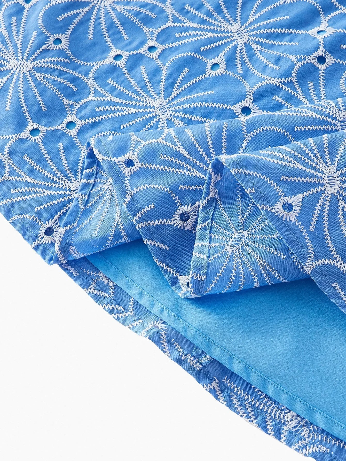 PREMIUM BUTTON UP EMBROIDERY DRESS