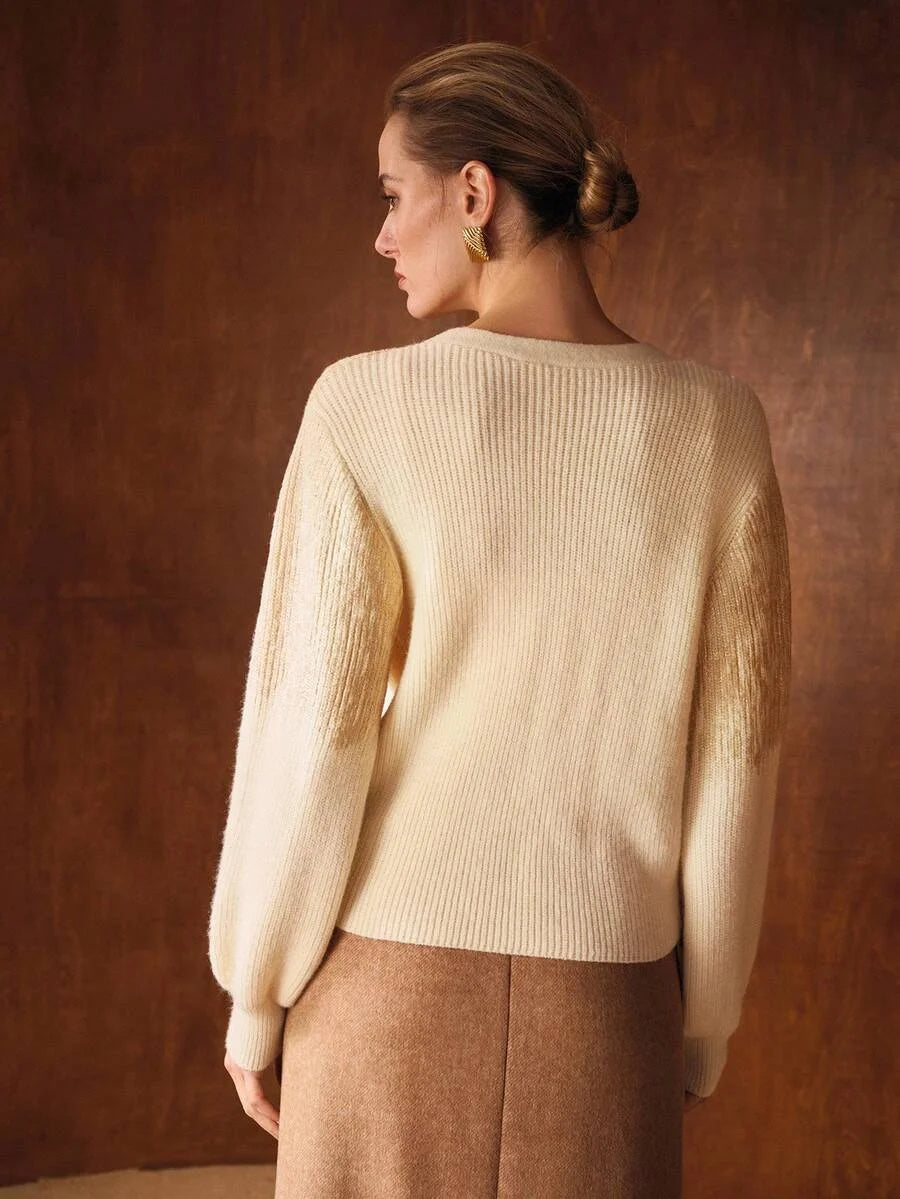 PREMIUM BUTTON UP LONG SLEEVE ELEGANT CARDIGAN