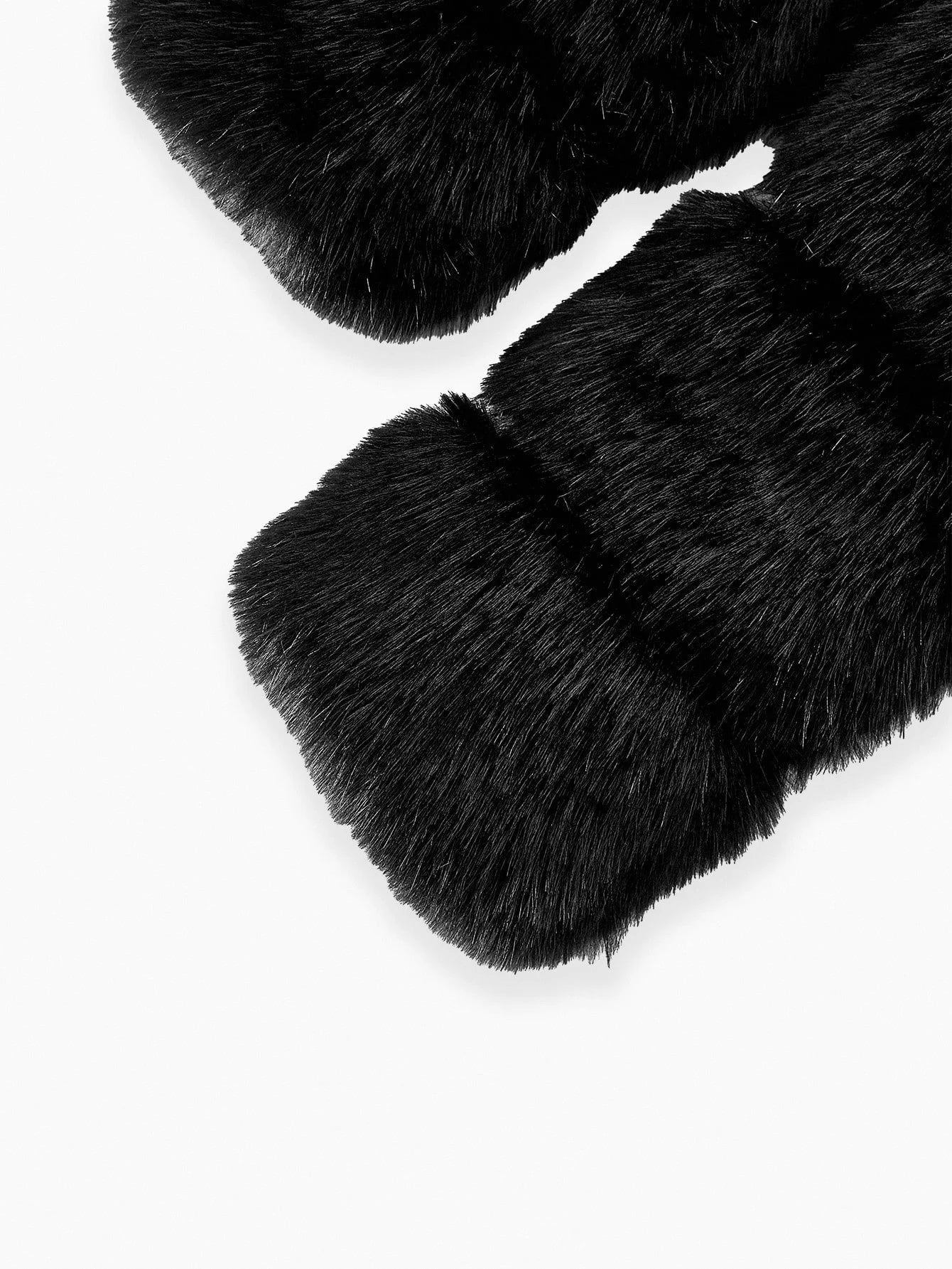 PREMIUM BUTTON UP LONG SLEEVE FAUX FUR COAT