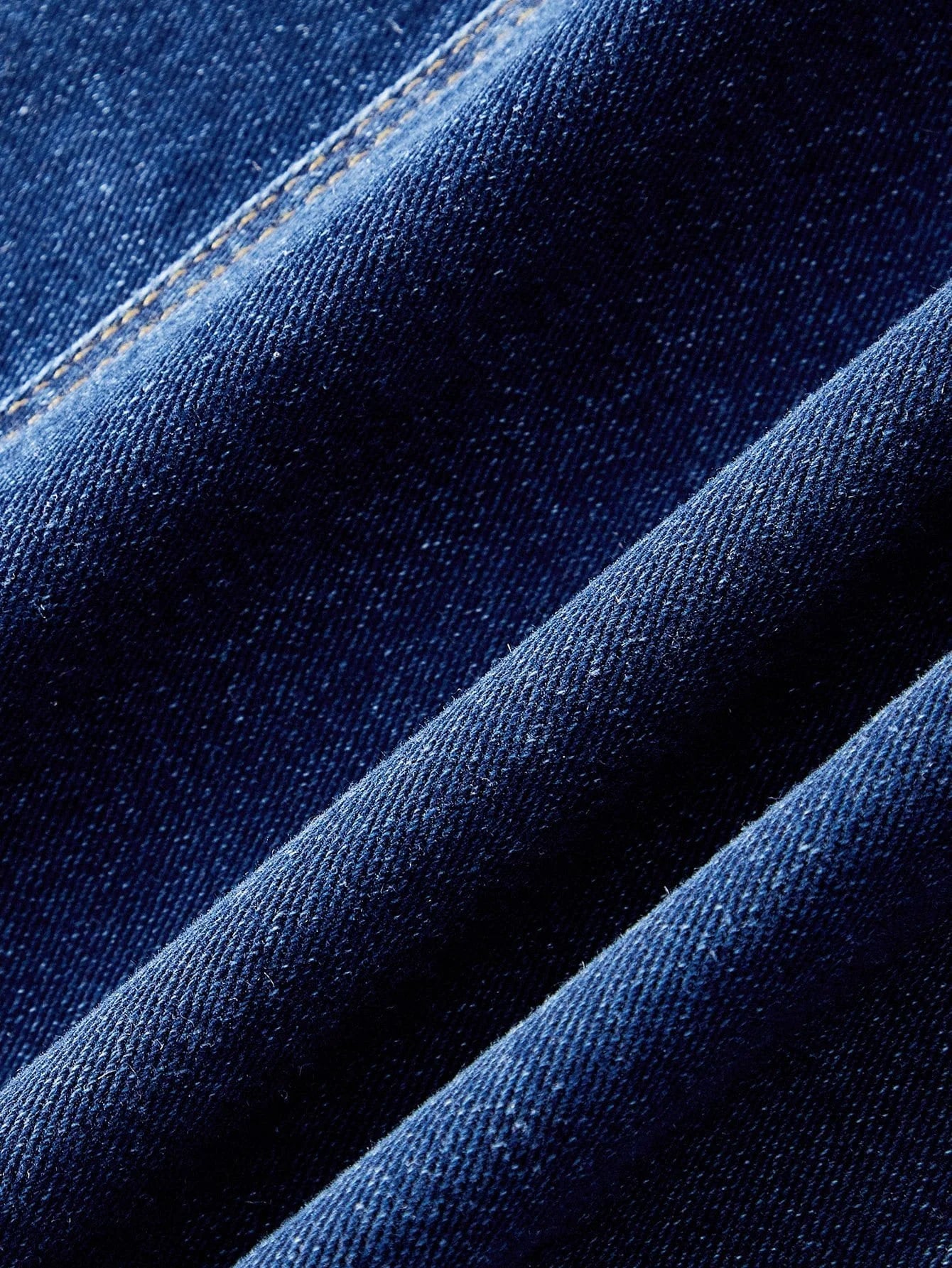 PREMIUM BUTTON UP SLANT POCKET DENIM DRESS