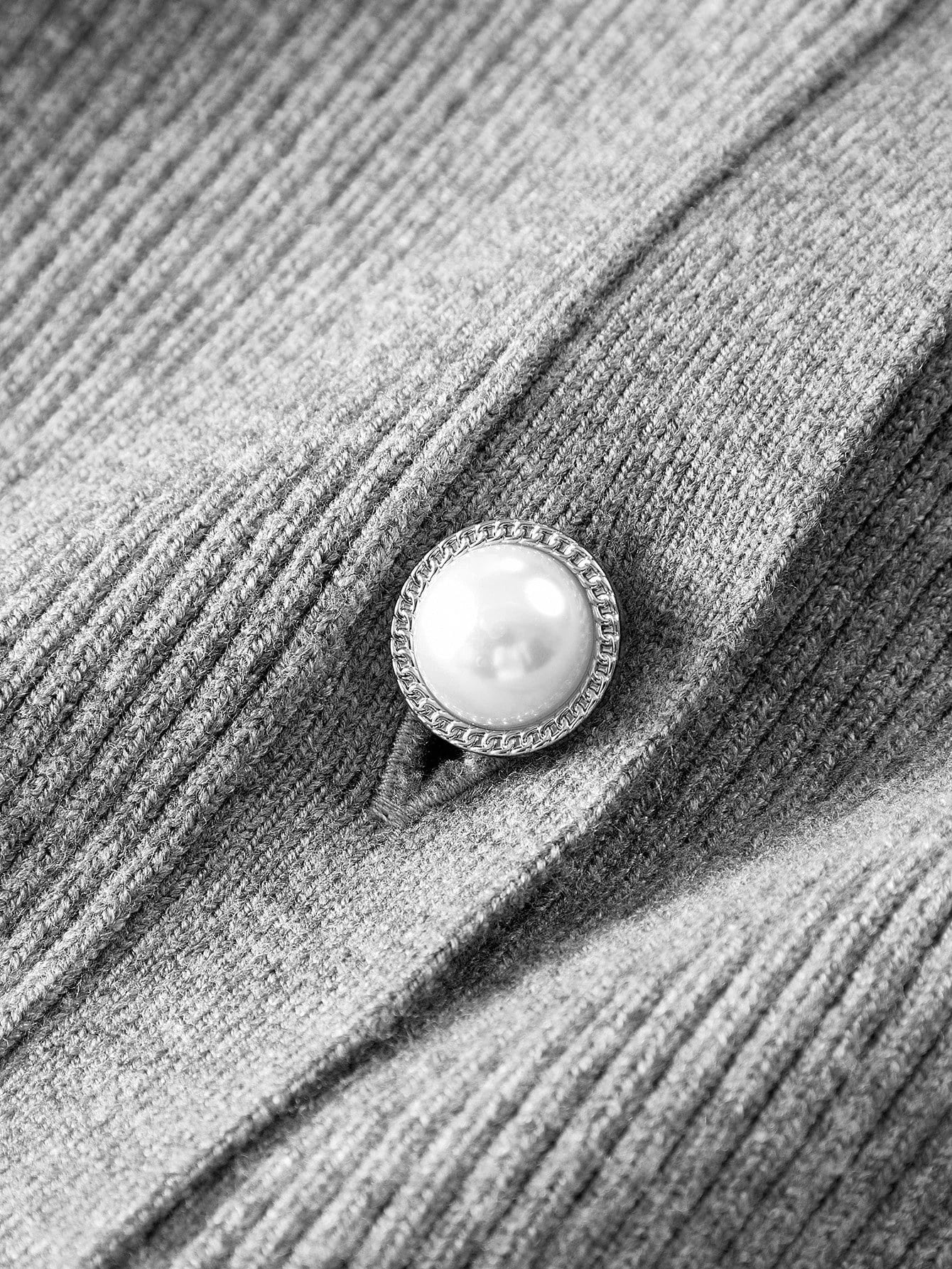 PREMIUM BUTTON UP SLIM FIT TOP amp SKIRT SWEATER SET FOR AUTUMN amp WINTER