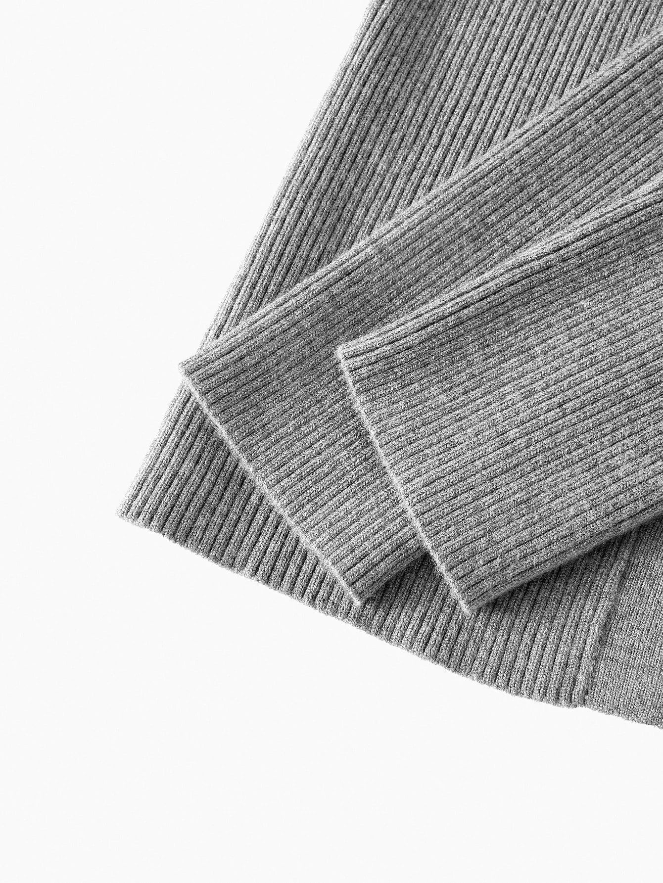 PREMIUM BUTTON UP SLIM FIT TOP amp SKIRT SWEATER SET FOR AUTUMN amp WINTER