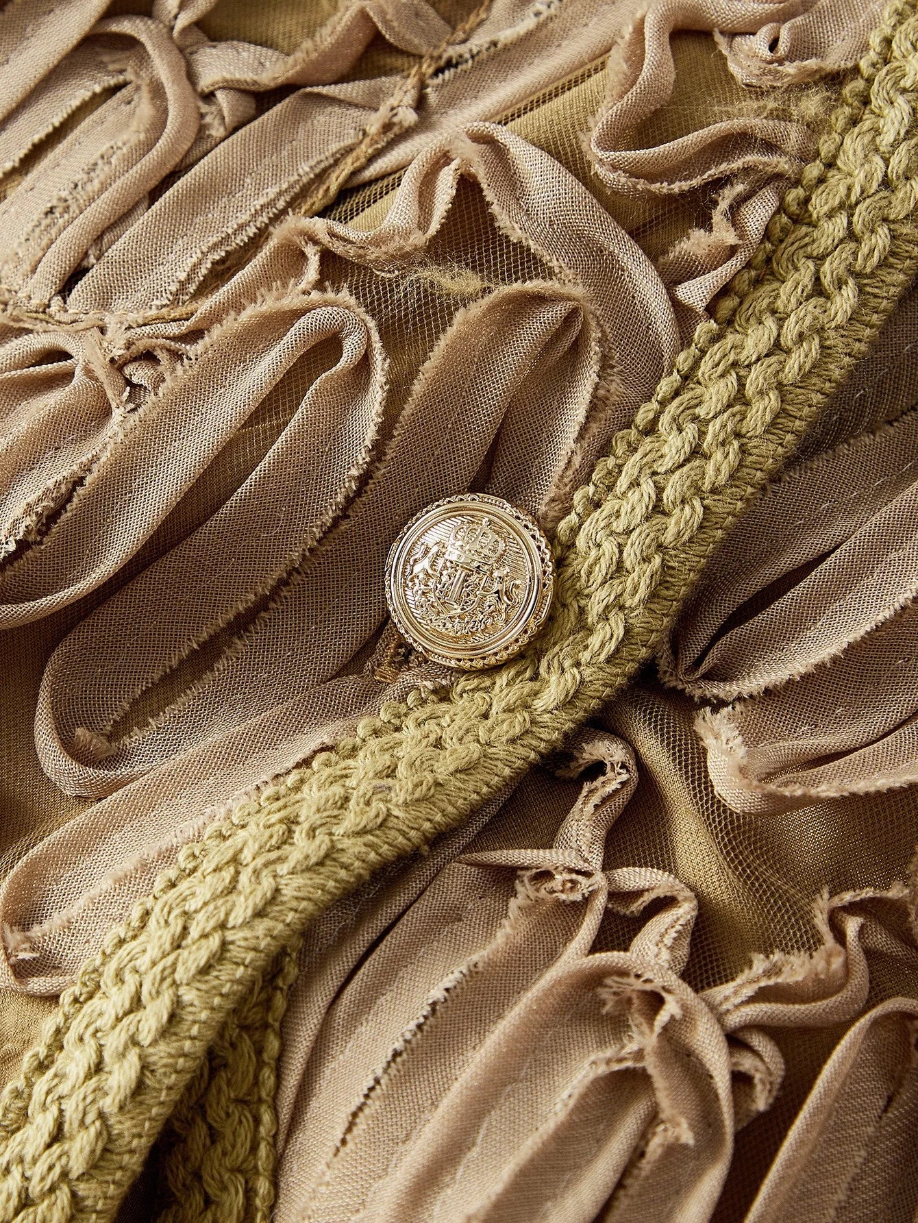 PREMIUM BUTTON UP TEXTURED PATTERN CARDIGAN