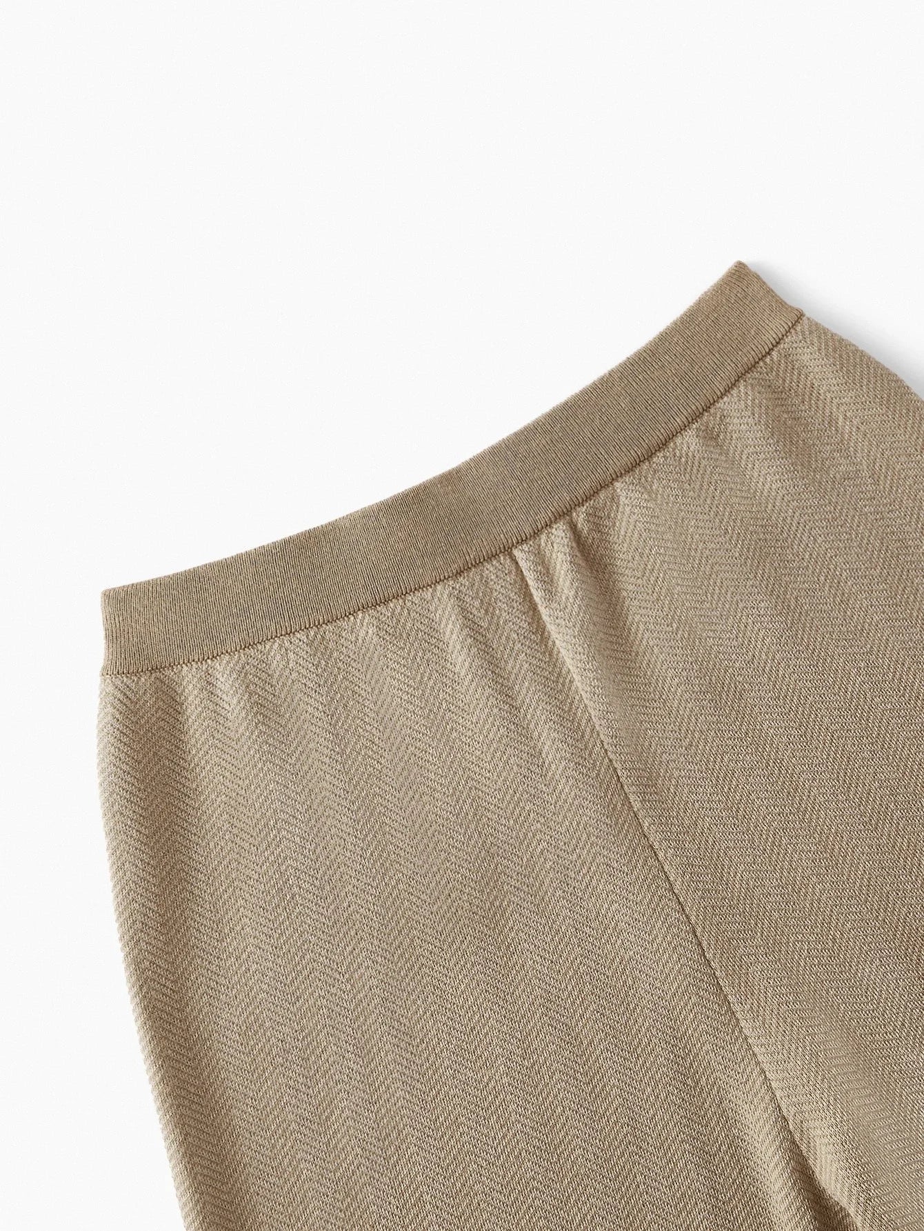 PREMIUM BUTTON UP V NECK TOP amp WIDE LEG PANTS SWEATER SET