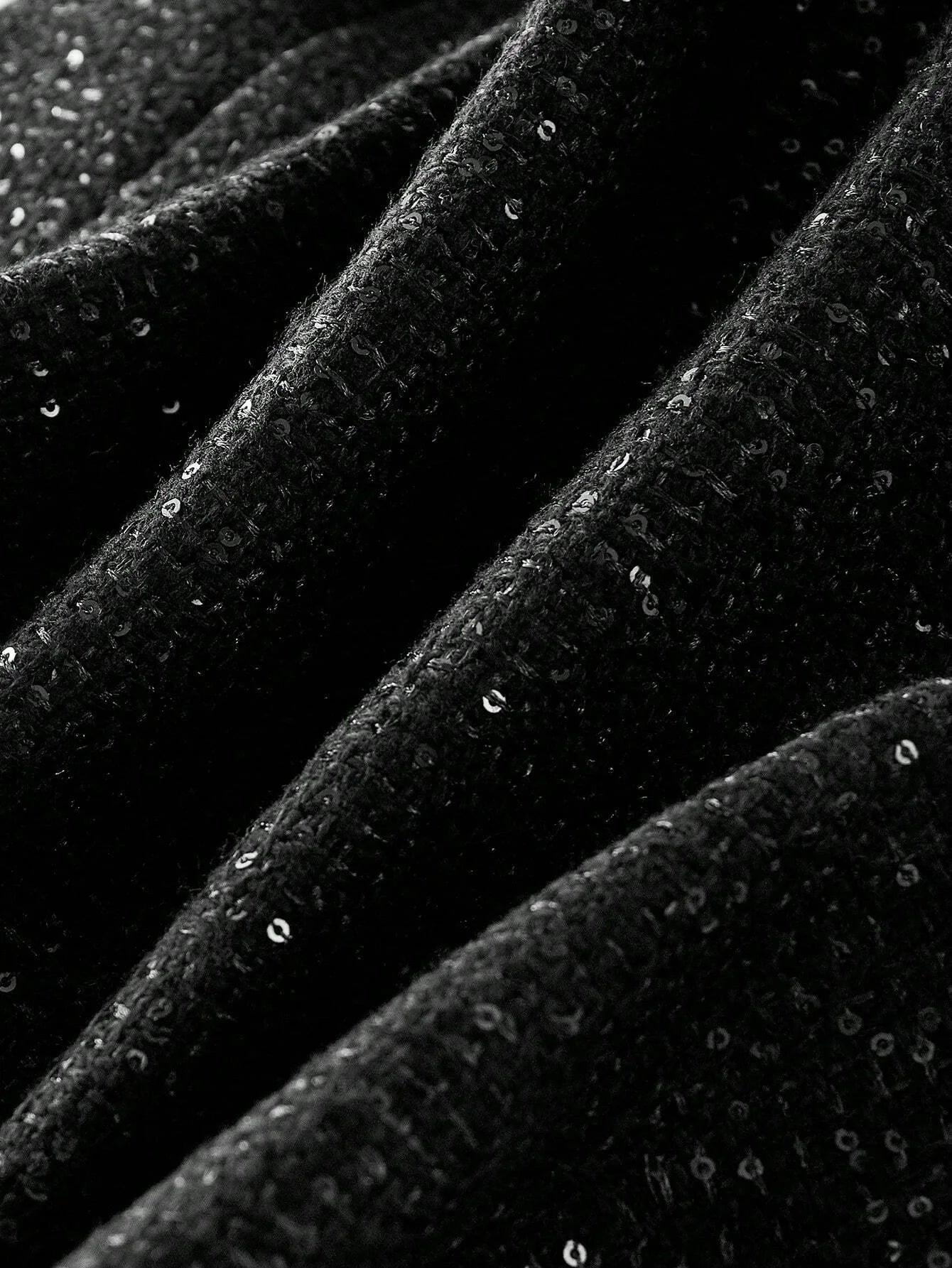 PREMIUM CHAIN DETAIL SPLIT DRESS