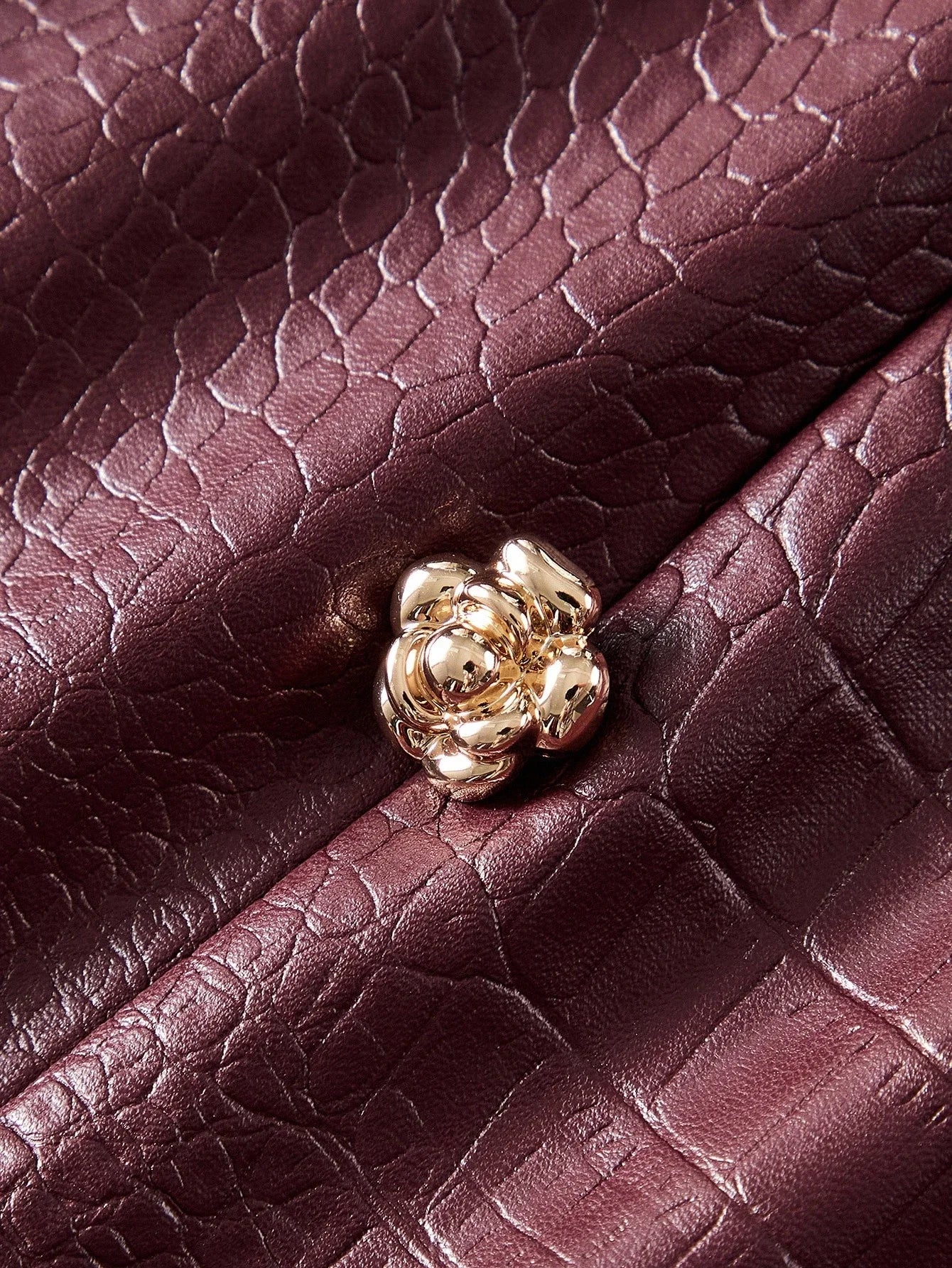 PREMIUM CHRISTMAS PLUS CROCODILE SKIN EMBOSSED PU LEATHER SLEEVELESS MINI DRESS PARTY WEAR