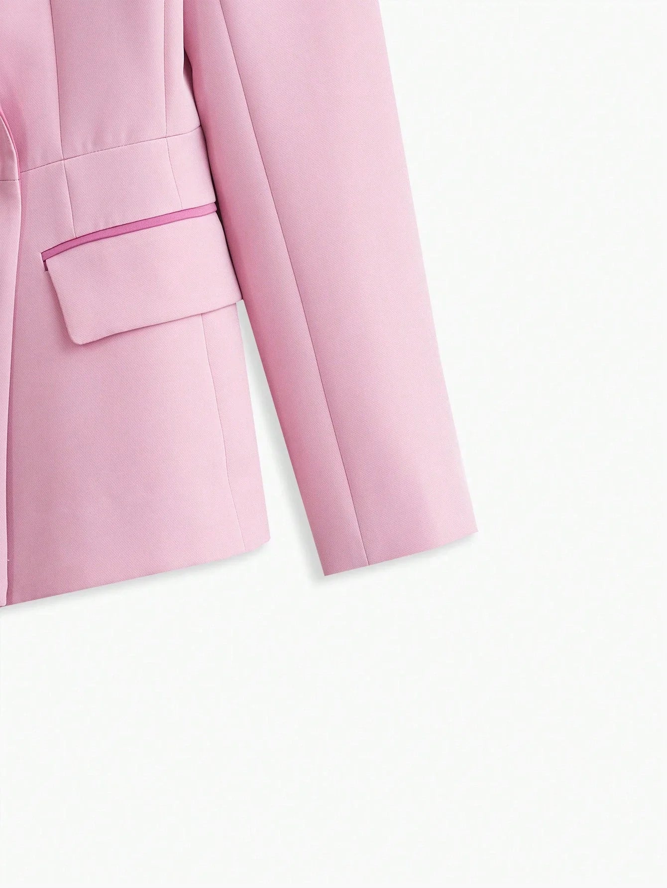 PREMIUM COLORBLOCK LAPEL BLAZER