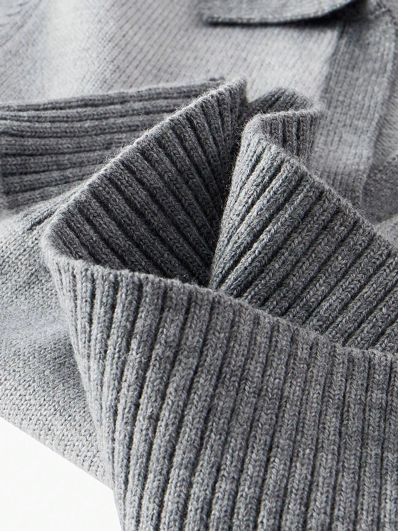 PREMIUM COLORBLOCK VCOLLAR CROP SWEATER amp PENCIL KNIT SKIRT SET