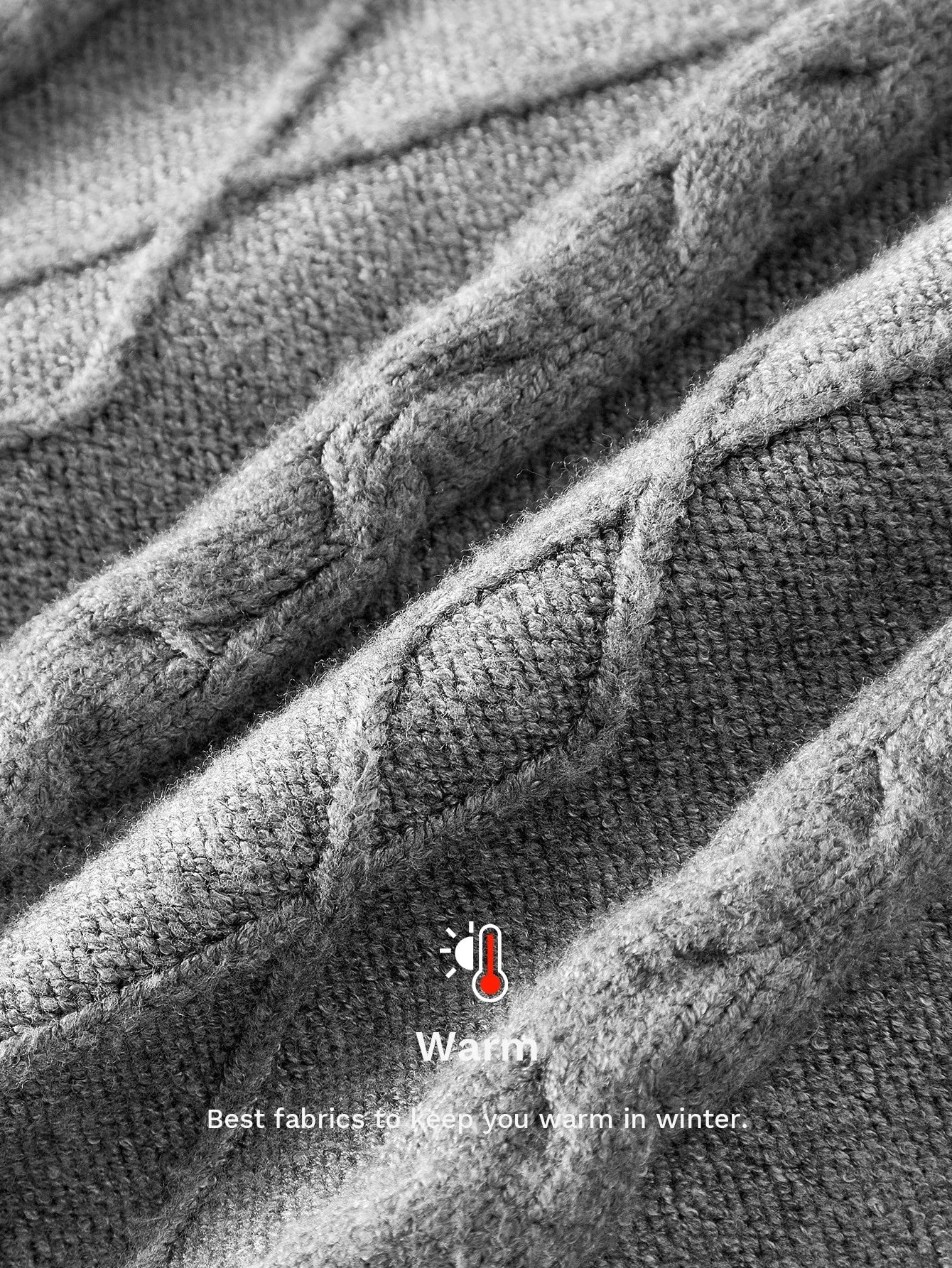 PREMIUM CONTRAST FAUX FUR BELTED CARDIGAN