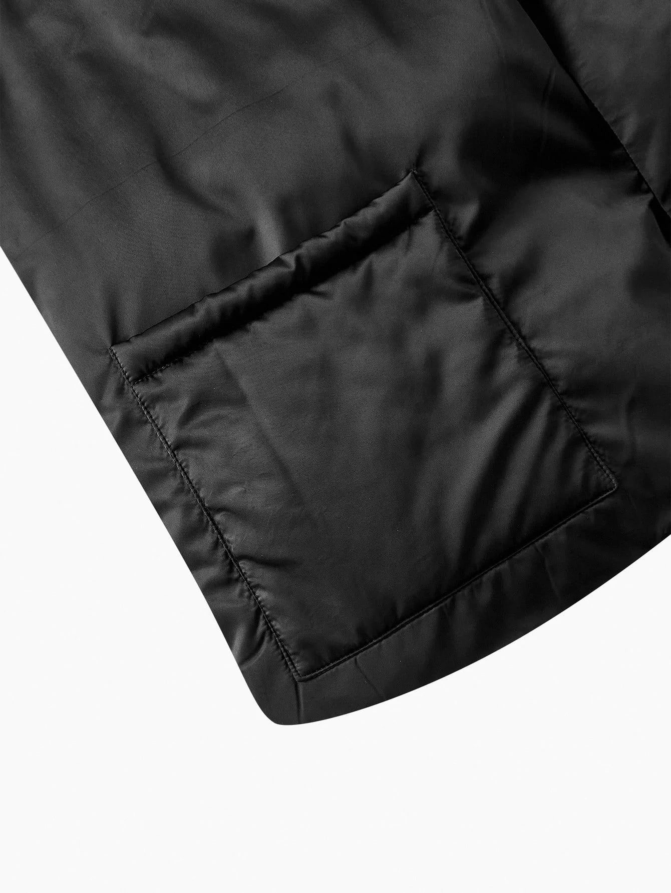 PREMIUM CONTRAST FAUX FUR BELTED WINTER COAT