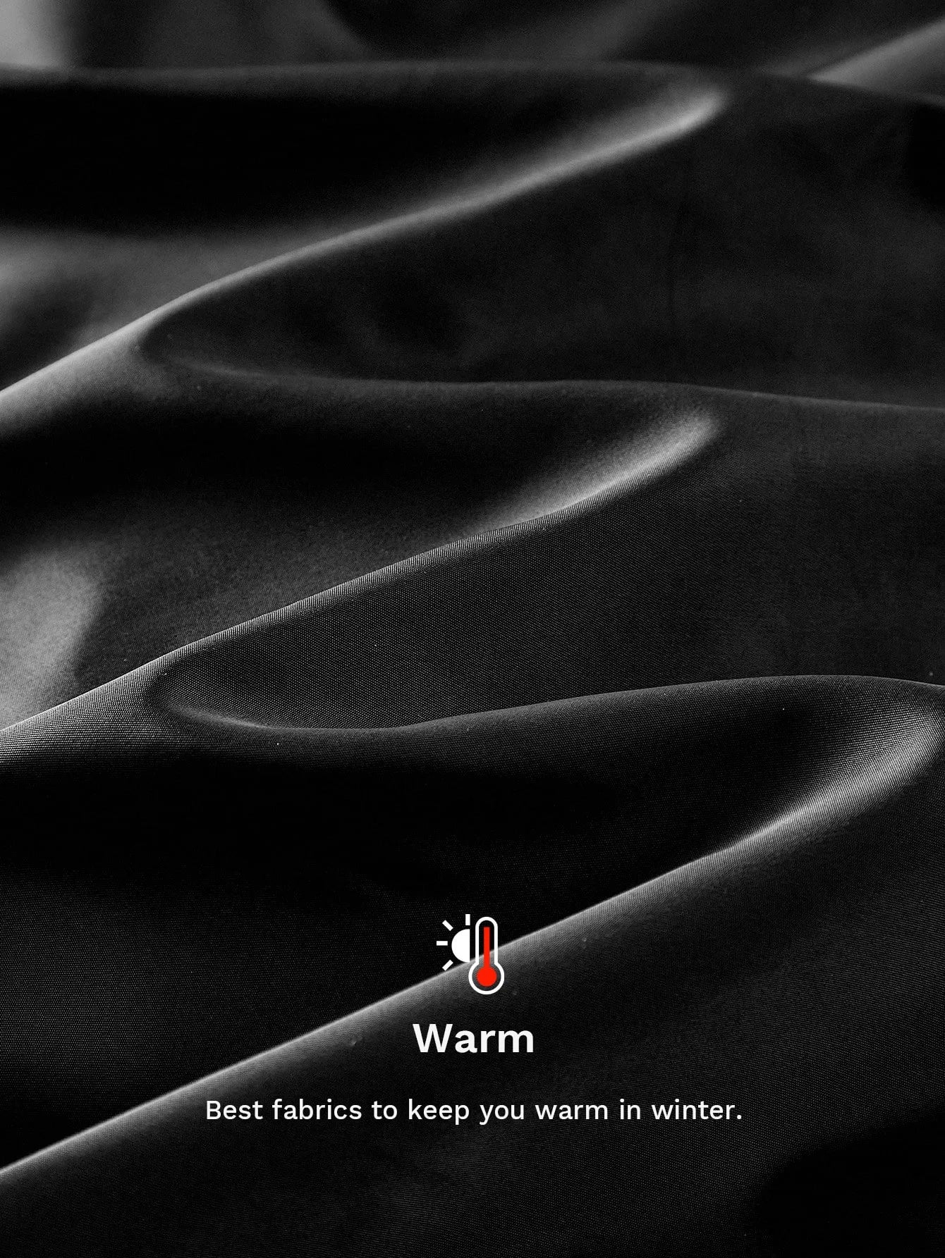 PREMIUM CONTRAST FAUX FUR BELTED WINTER COAT