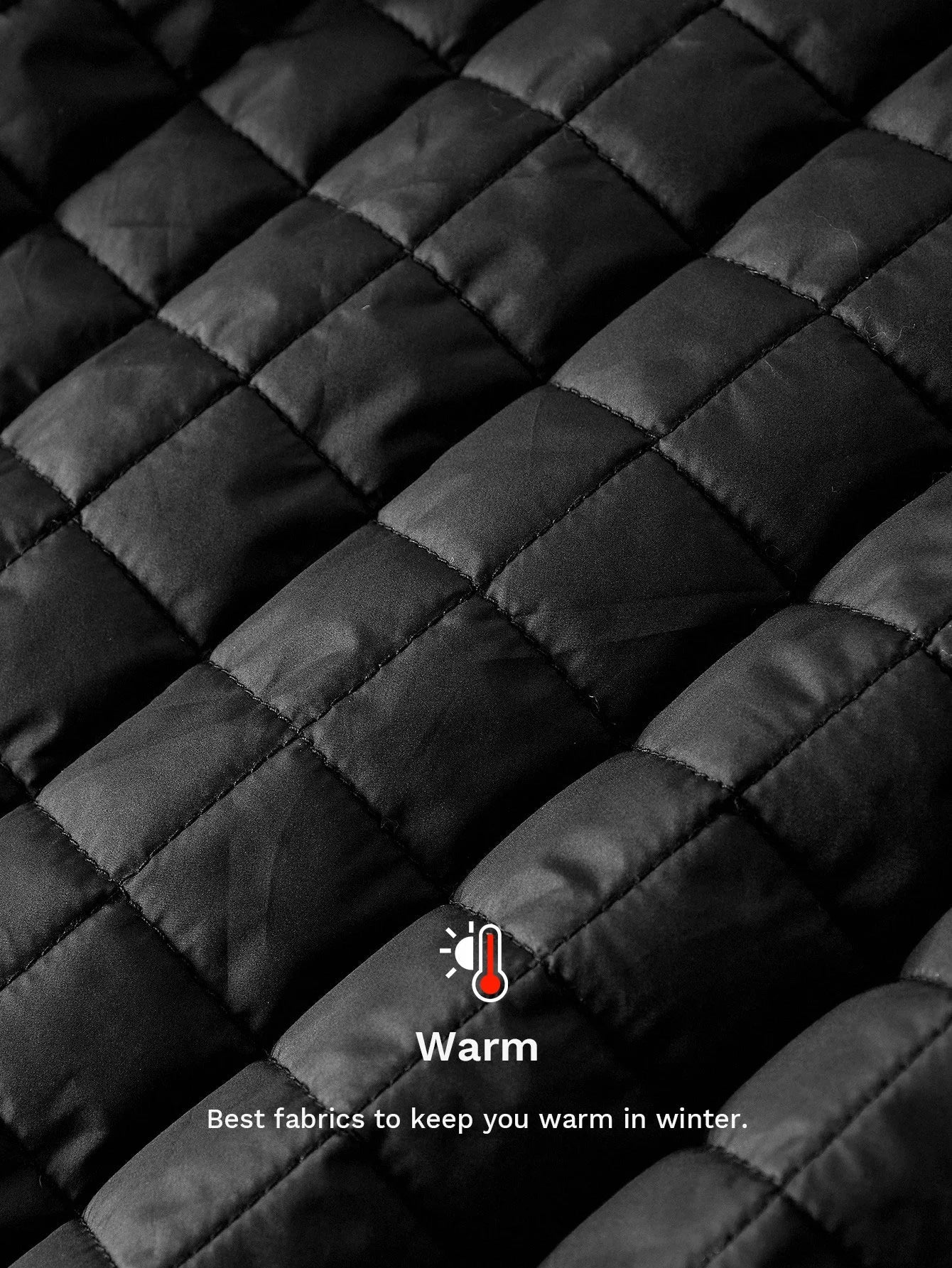 PREMIUM CONTRAST FAUX FUR BUTTON UP QUILTED WINTER COAT FOR AUTUMN amp WINTER