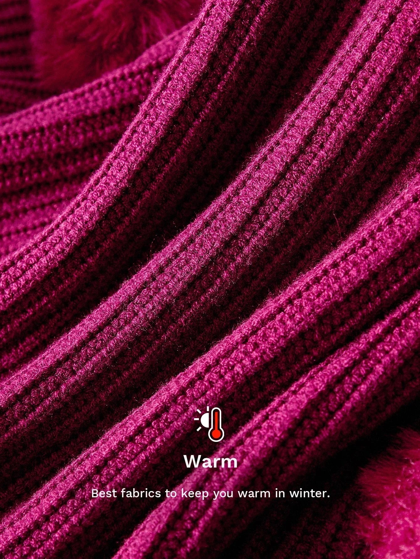 PREMIUM CONTRAST FAUX FUR SLIM FIT CARDIGAN